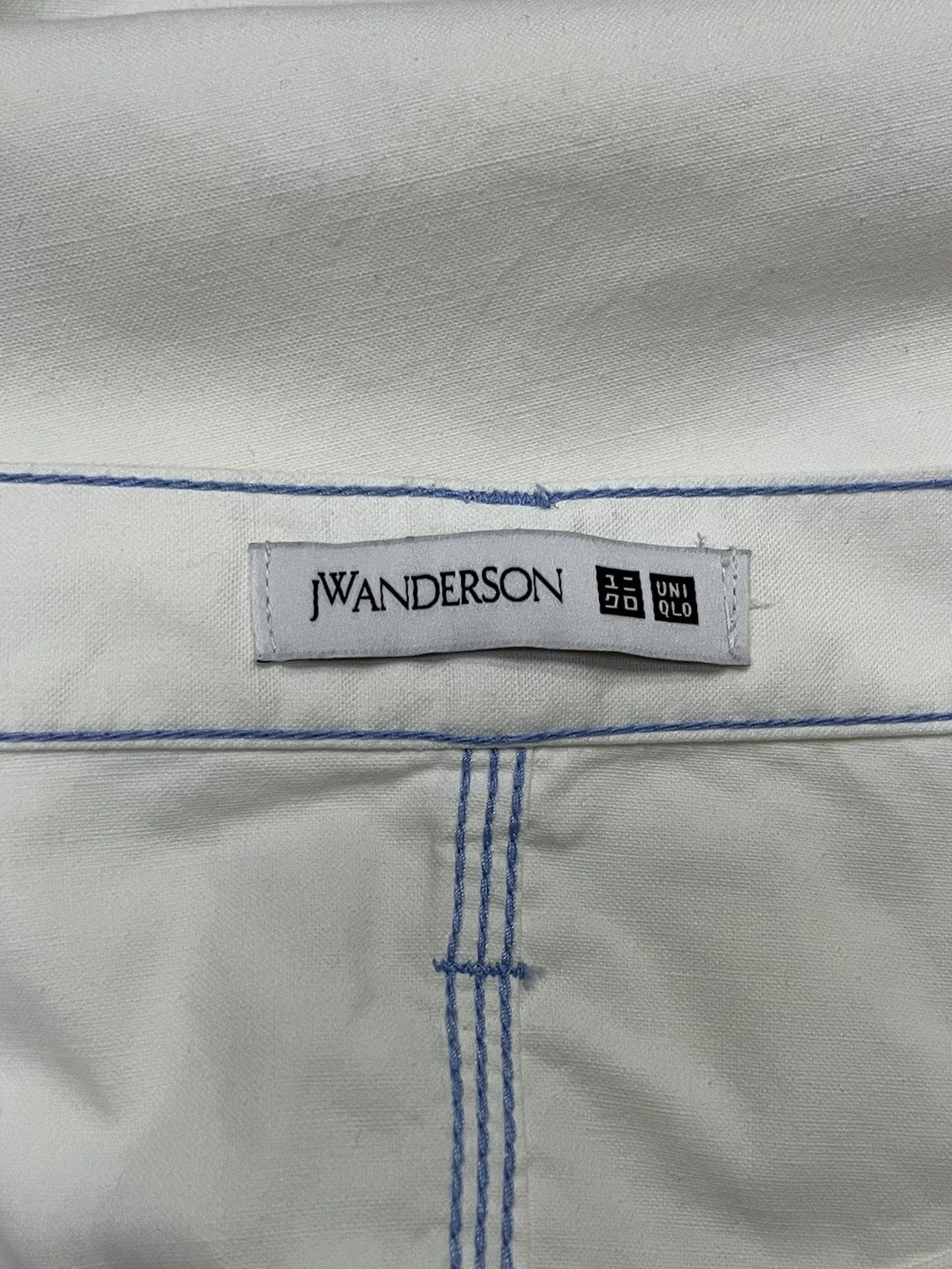 JW Anderson × Uniqlo J.W Anderson X Uniqlo Contrast Stitch Pants Straight Cut Size US 28 / EU 44 - 12 Thumbnail