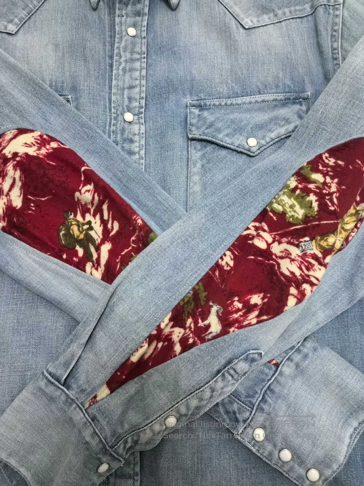 Visvim Visvim Light Blue Denim Shirt. Size US L / EU 52-54 / 3 - 9 Thumbnail
