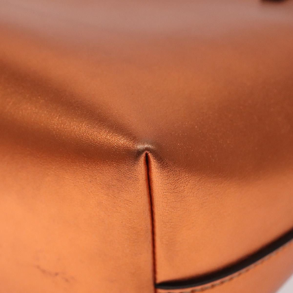 Gucci GUCCI Hand Bag Leather Bronze Size ONE SIZE - 15 Thumbnail