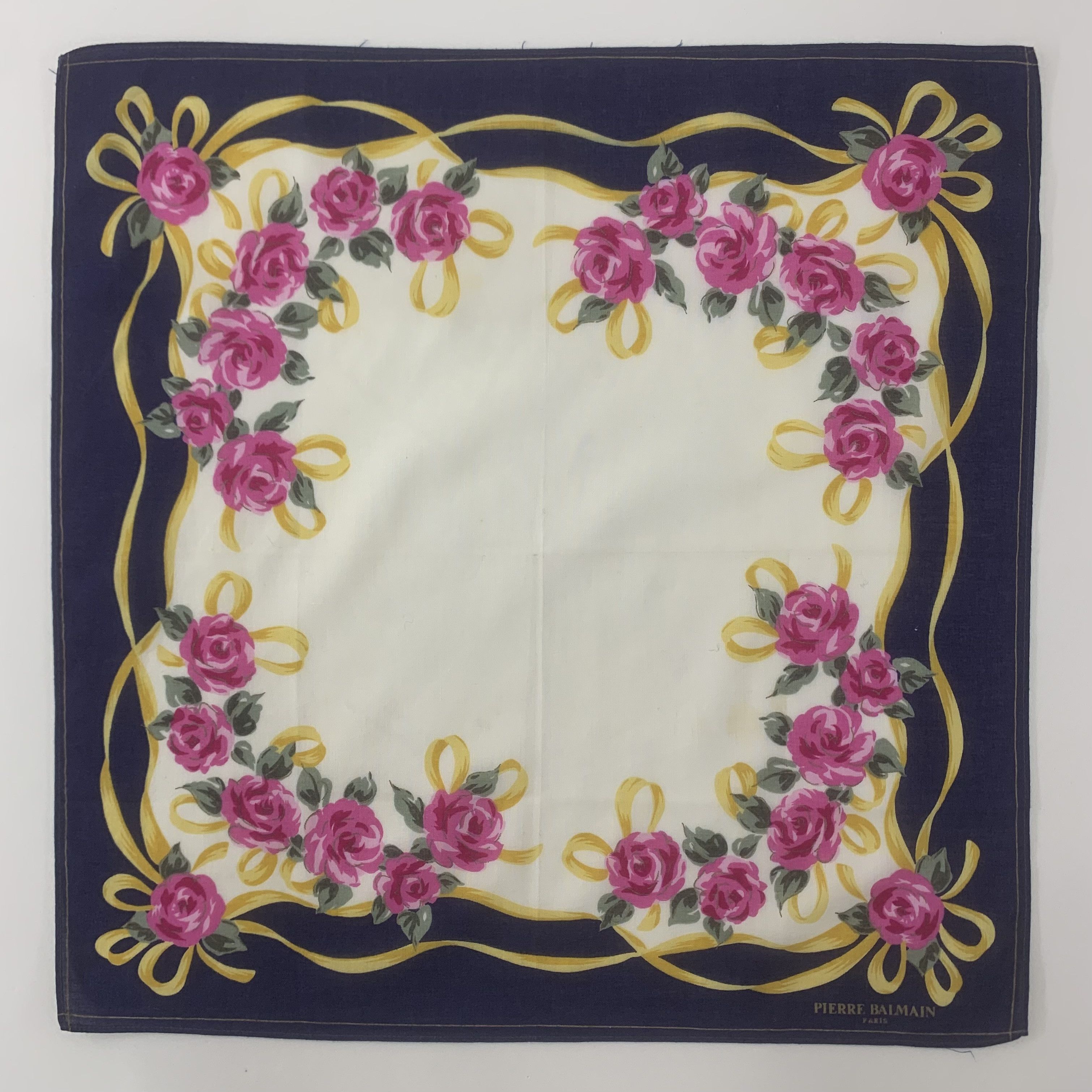 Pierre Balmain Pierre Balmain Handkerchief Bandana Neckerchief TB1024 Size ONE SIZE - 2 Thumbnail