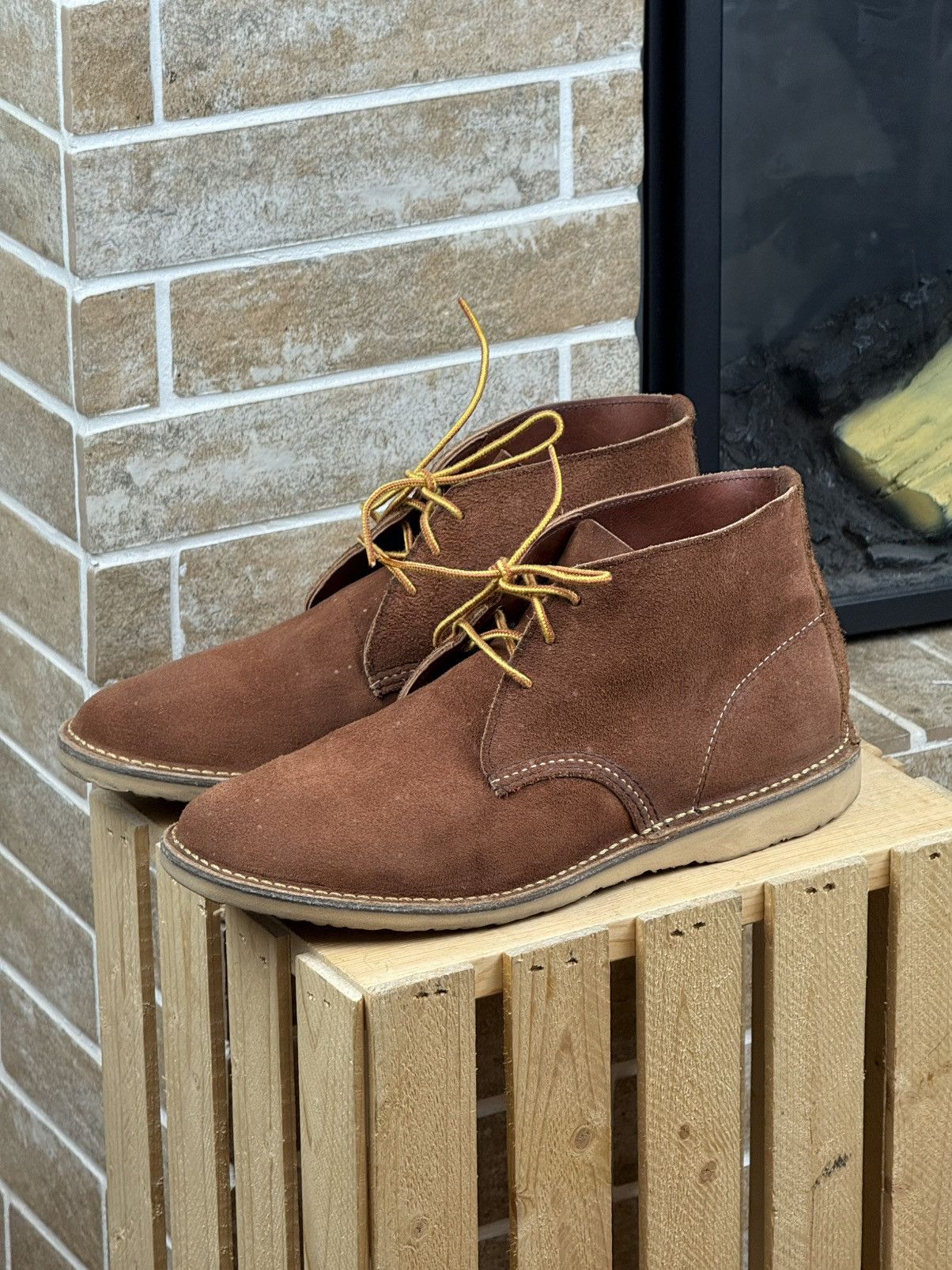 Red Wing Red Wing Weekender Chukka Desert Suede Boots 3326 Made in US Size US 10 / EU 43 - 1 Thumbnail