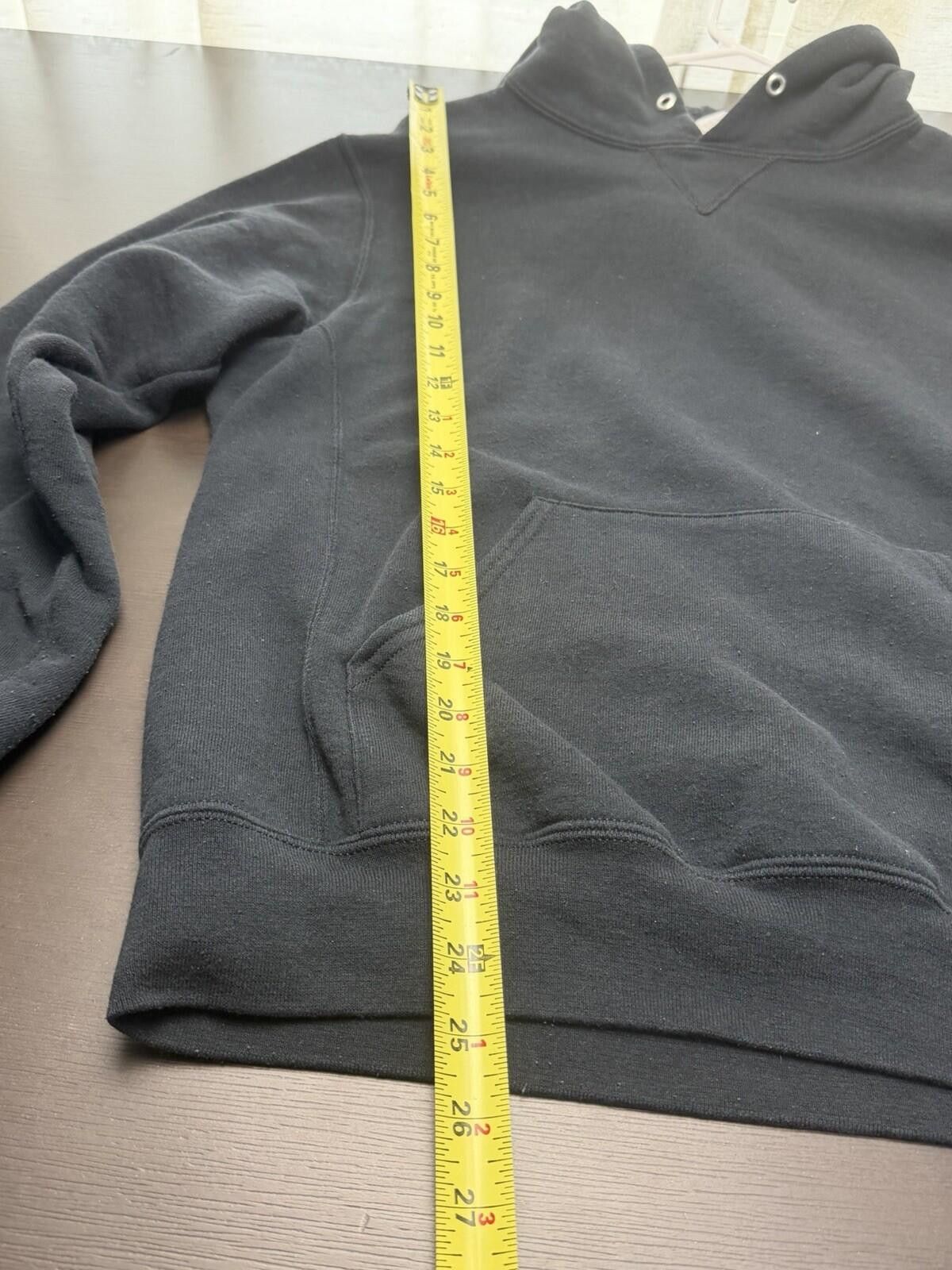 Russell Athletic Vintage Y2K Russell Athletic Black Blank Hoodie Size M Size US M / EU 48-50 / 2 - 3 Thumbnail