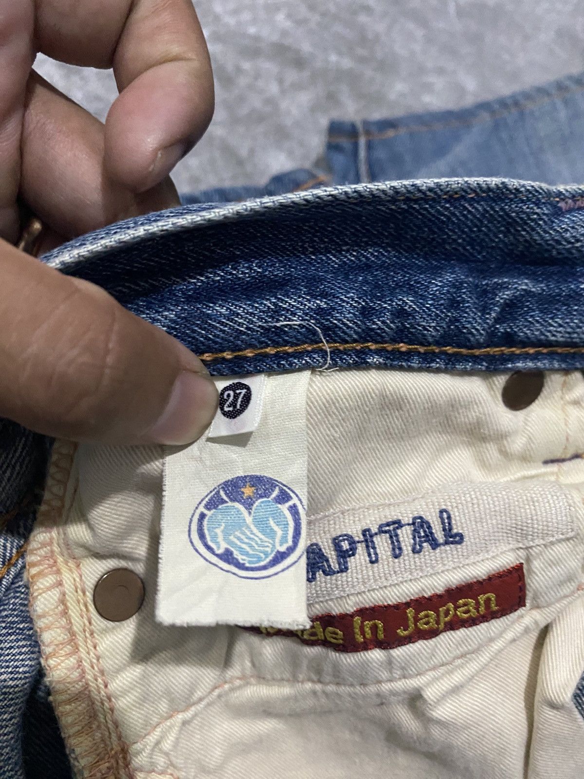 KAPITAL Denim Shorts
