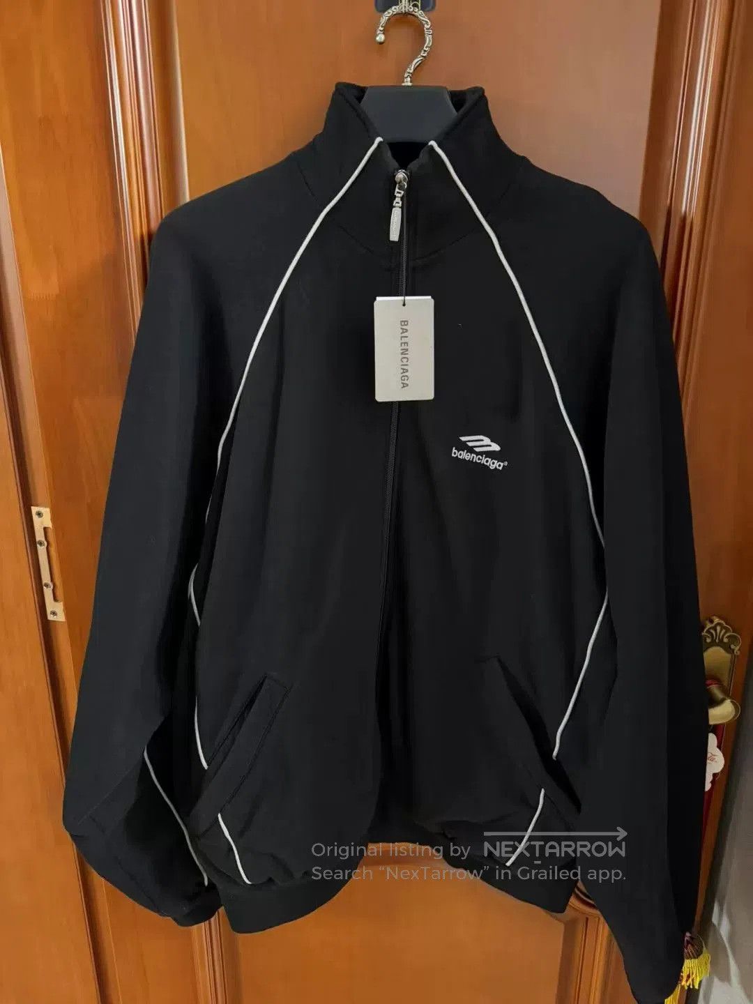 Balenciaga balenciaga 3B sports jacket in black. Size US M / EU 48-50 / 2 - 1 Thumbnail