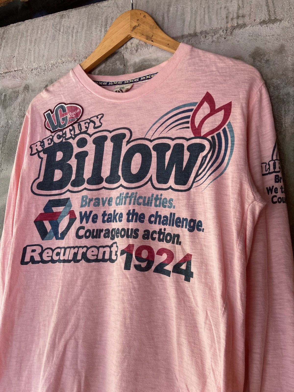 Beauty Beast × Hysteric Glamour × Japanese Brand 🌸RECTIFY BILLOW BRAVE DIFFICULTIES LONG SLEEVE Size US S / EU 44-46 / 1 - 3 Thumbnail
