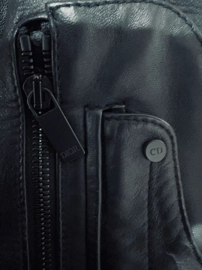 Dior Dior Black leather jacket 2503-Nextarrow Size US M / EU 48-50 / 2 - 7 Thumbnail
