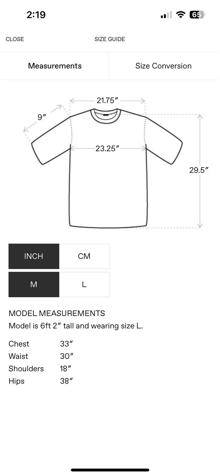 Rhude Rhude Washed Logo Tee Size US M / EU 48-50 / 2 - 7 Thumbnail