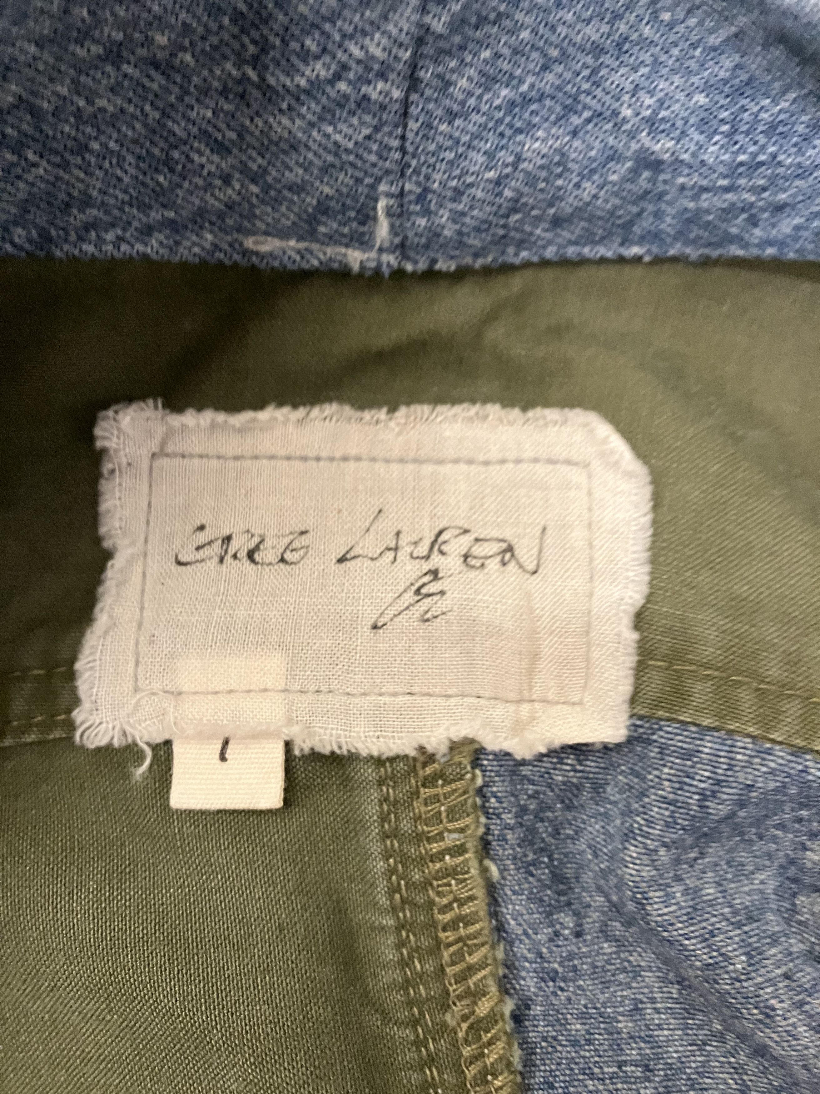 Greg Lauren $1800 Greg Lauren Denim Baker GL1 Small (Size 1) Size US S / EU 44-46 / 1 - 8 Thumbnail