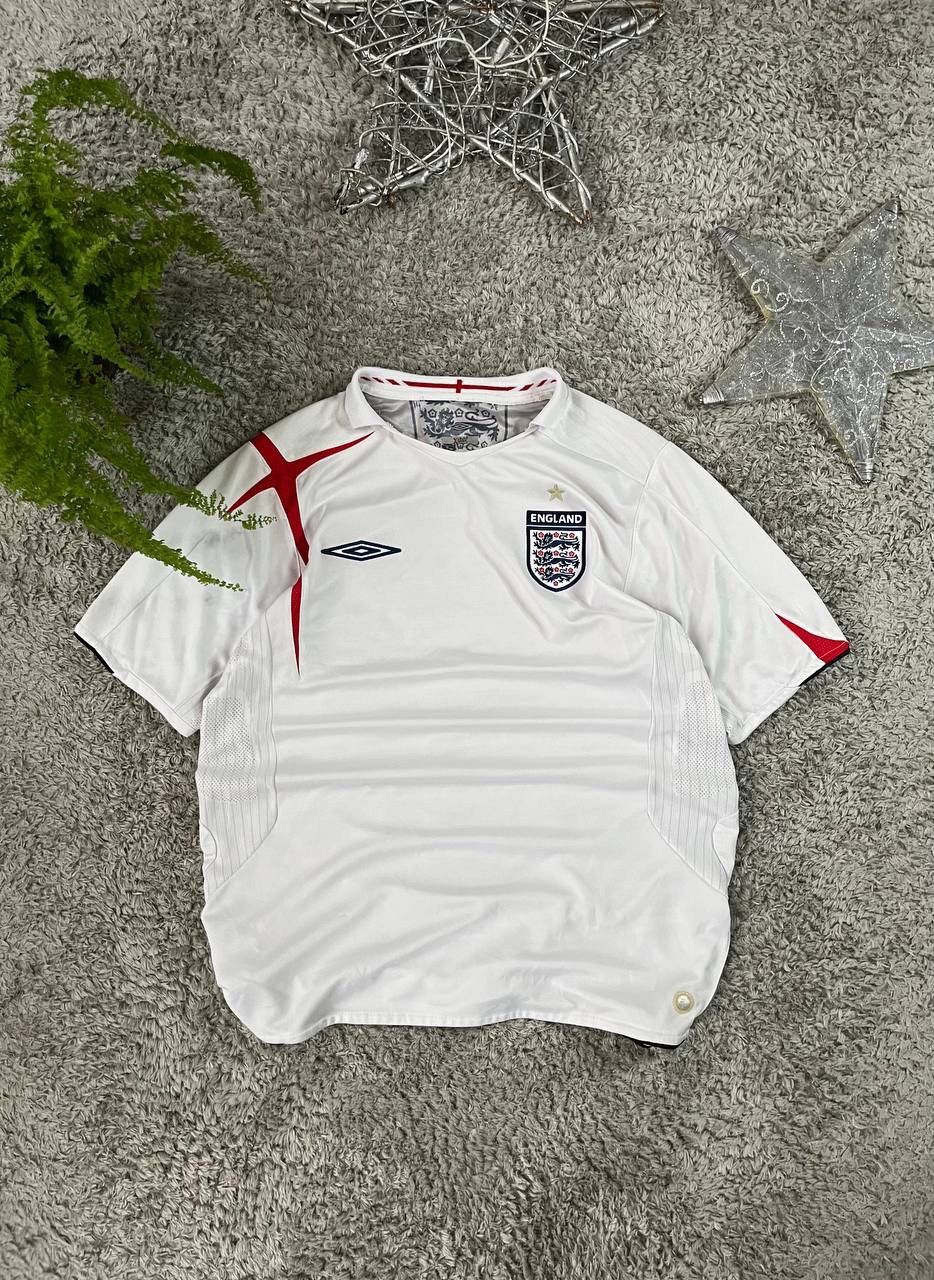 Umbro 00s Umbro T-Shirt Soccer Jersey England Streetwear Vintage Size US M / EU 48-50 / 2 - 1 Thumbnail
