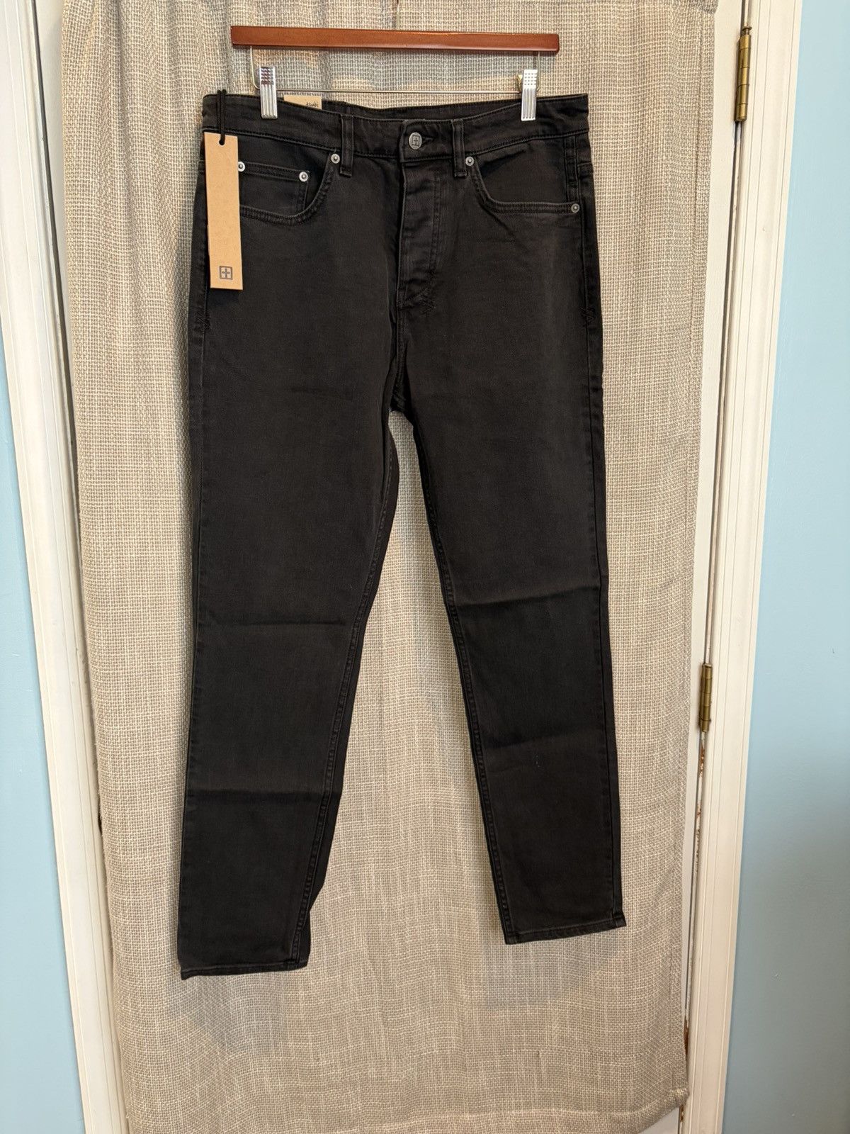 Ksubi Ksubi Wolfgang Hustler Black Slim Fit Denim Jeans New Size US 31 - 1 Thumbnail