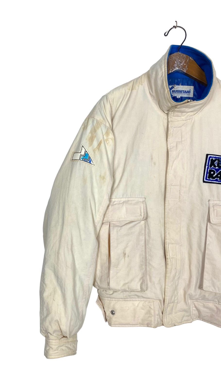 Japanese Brand Rare‼️ Vtg Kushitani Racing Jacket Big Logo Made in Japan Size US M / EU 48-50 / 2 - 2 Thumbnail