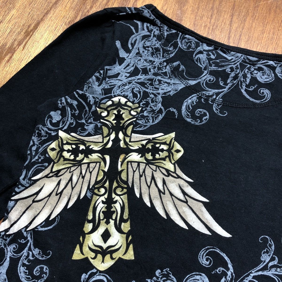 Japanese Brand × Seditionaries Inspired Ed Hardy Dig Deep Long Sleeves Tee Size S / US 4 / IT 40 - 7 Thumbnail