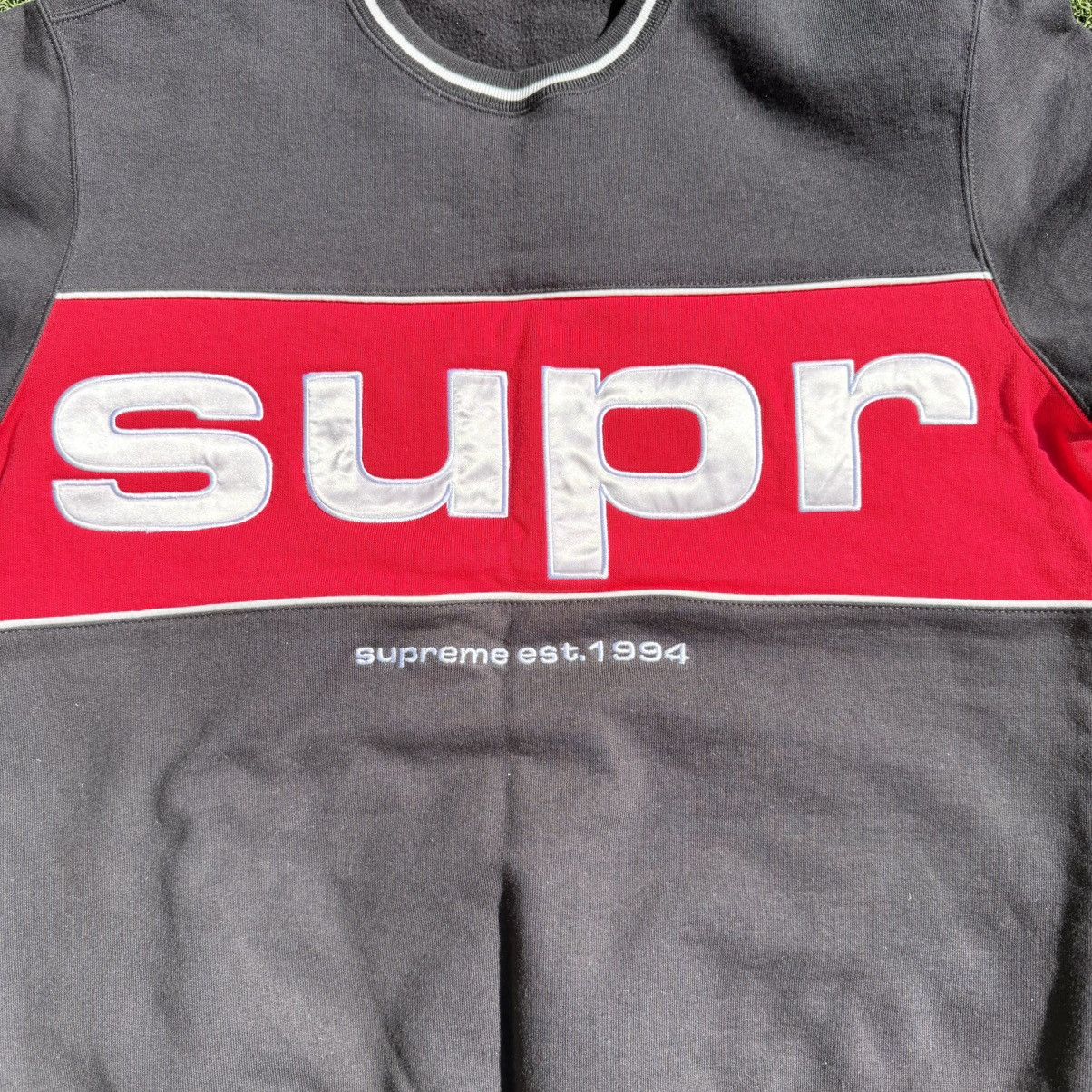 Supreme Supreme Piping Crewneck Size US M / EU 48-50 / 2 - 4 Thumbnail