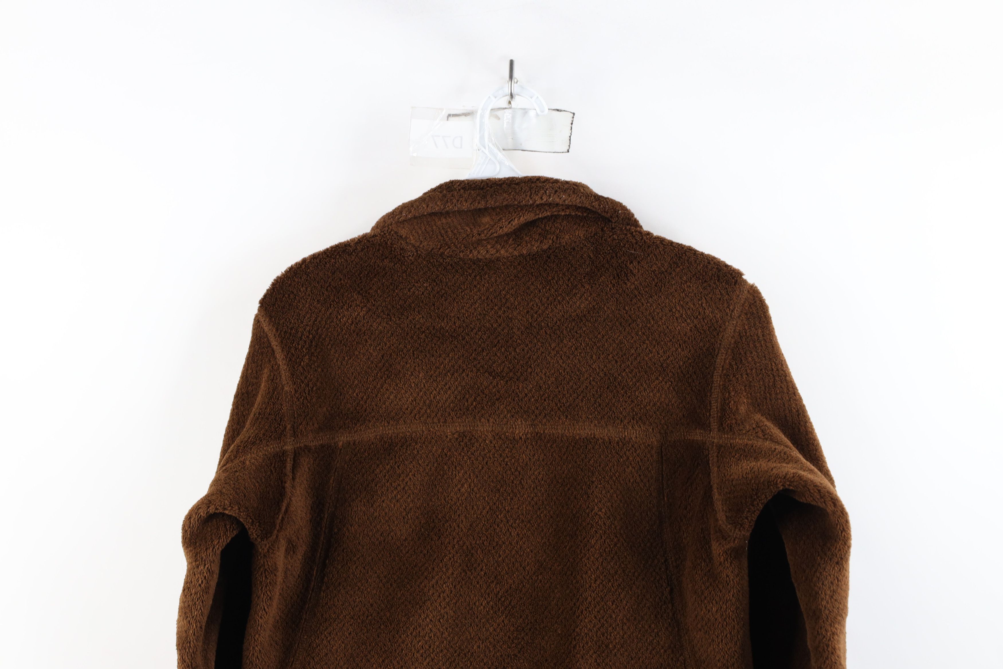 Patagonia × Vintage Patagonia Spell T Snap Button Fleece Pullover Sweater Brown Size S / US 4 / IT 40 - 13 Thumbnail