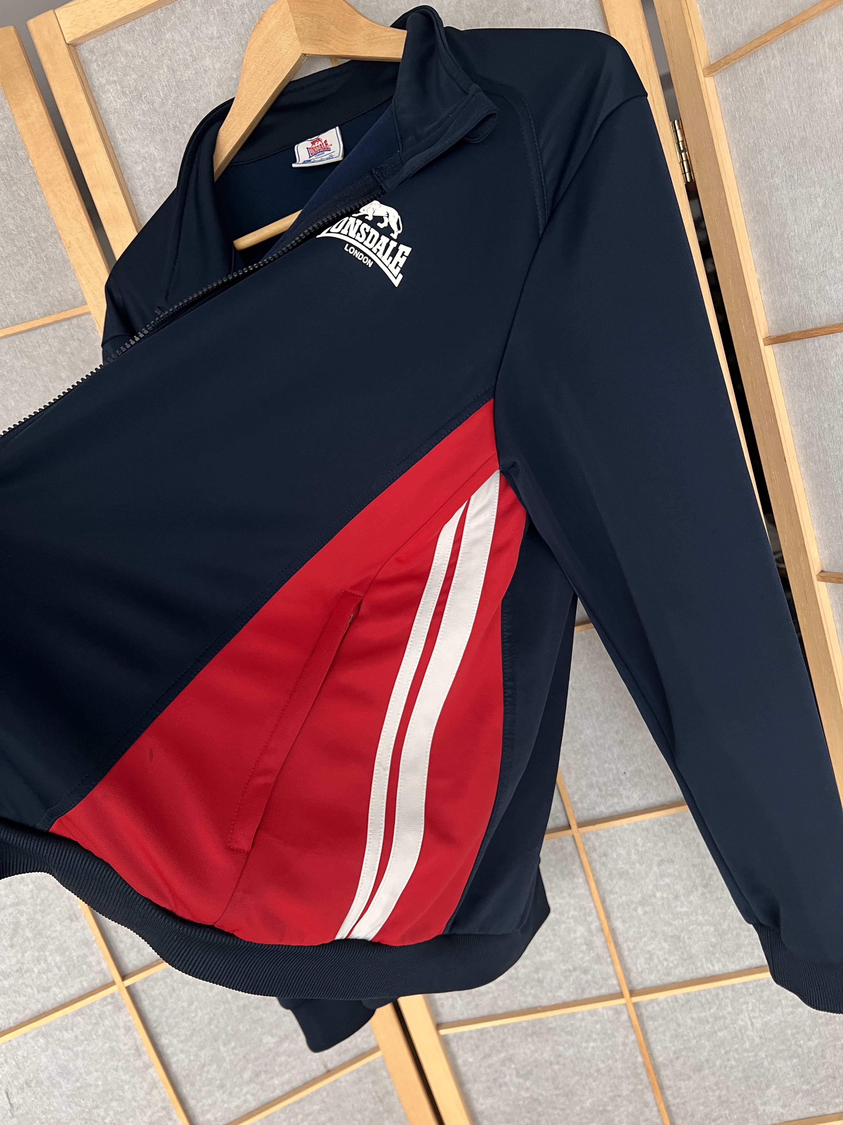 Lonsdale Lonsdale True Vintage England Track top Jacket punk casual Size US L / EU 52-54 / 3 - 6 Thumbnail