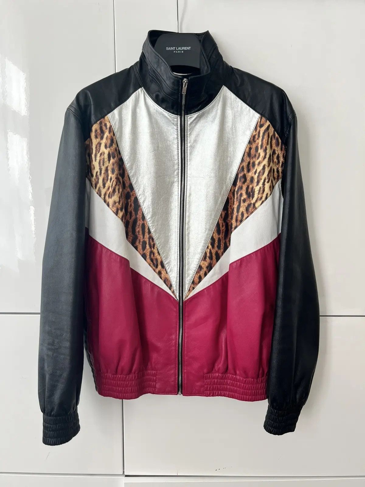 Saint Laurent Paris Surf sound leather jacket Size US M / EU 48-50 / 2 - 1 Thumbnail