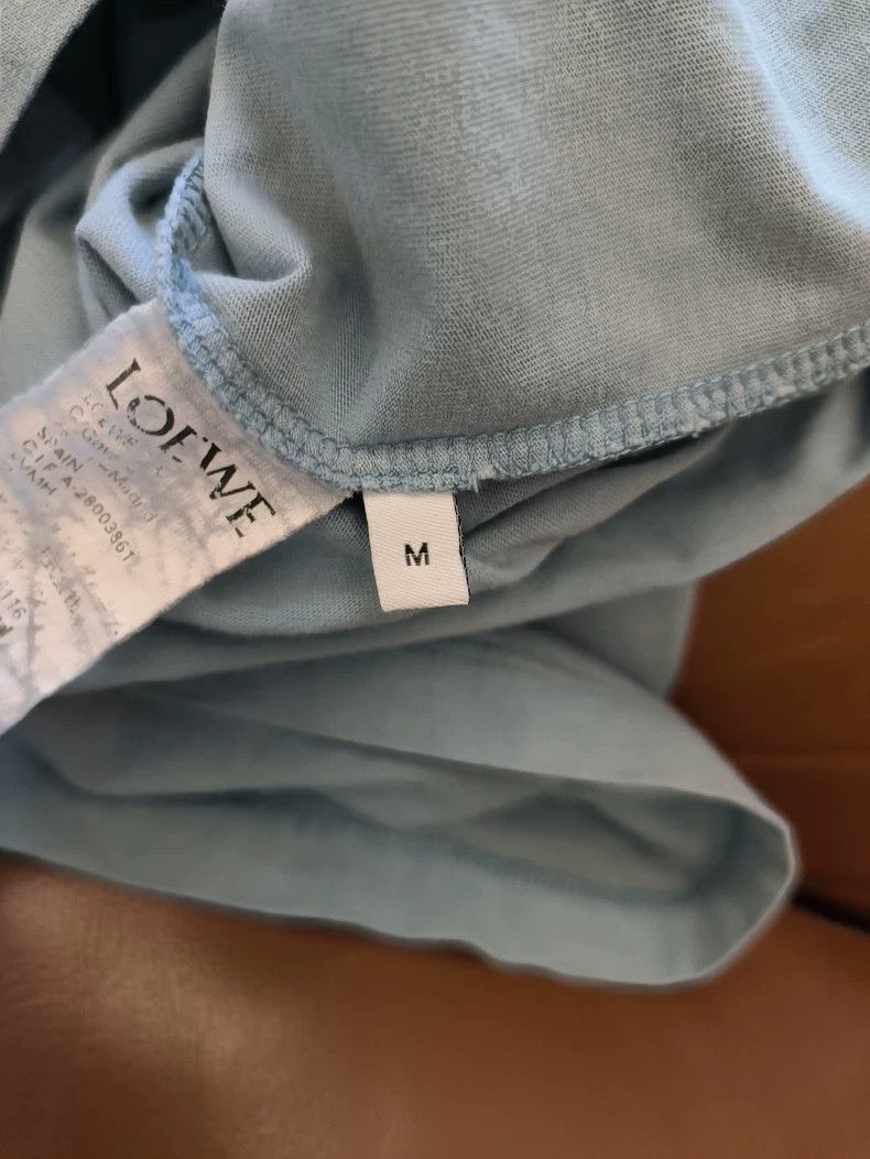 Loewe LOEWE Logo embroidered T-shirt Size M / US 6-8 / IT 42-44 - 6 Thumbnail