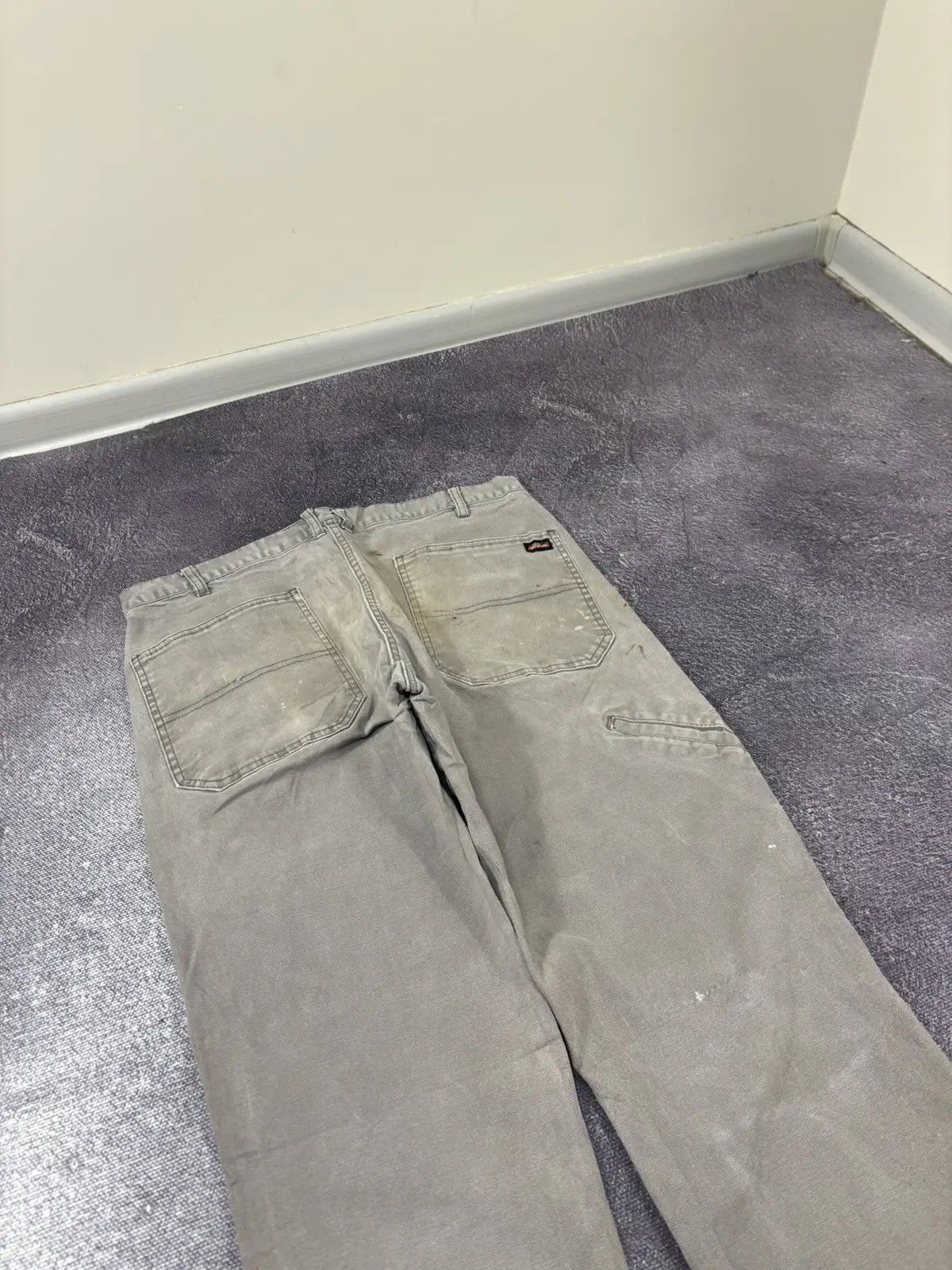 Dickies × Vintage Vintage Dickies Distressed Denim Y2K Hype Work Pants Jeans Size US 34 / EU 50 - 4 Thumbnail