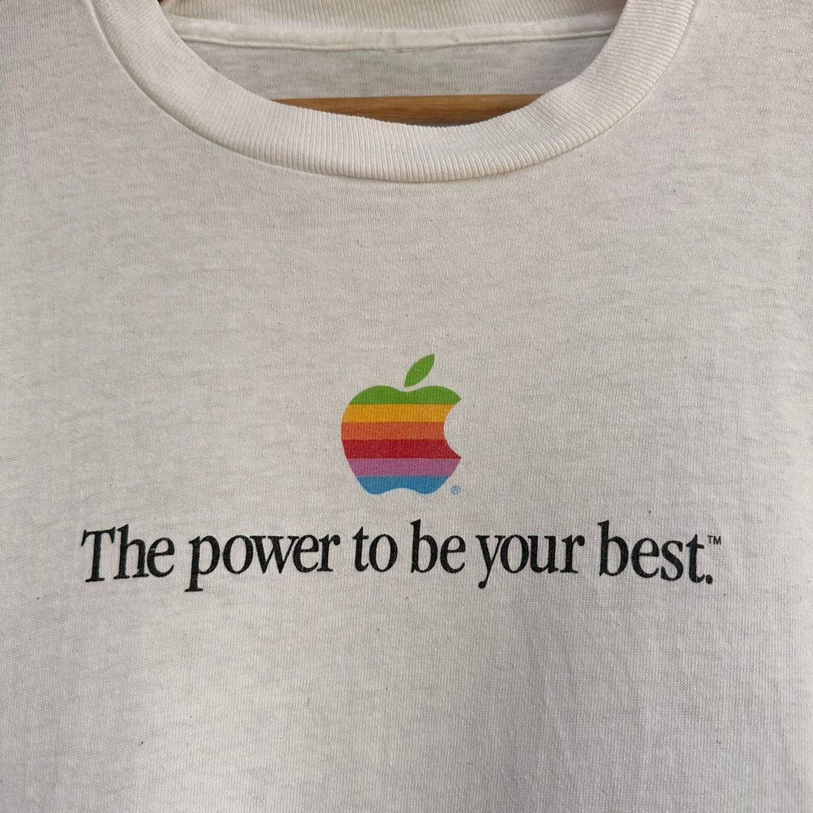 Apple × Vintage Vintage Apple Promo Shirt Size US L / EU 52-54 / 3 - 3 Thumbnail