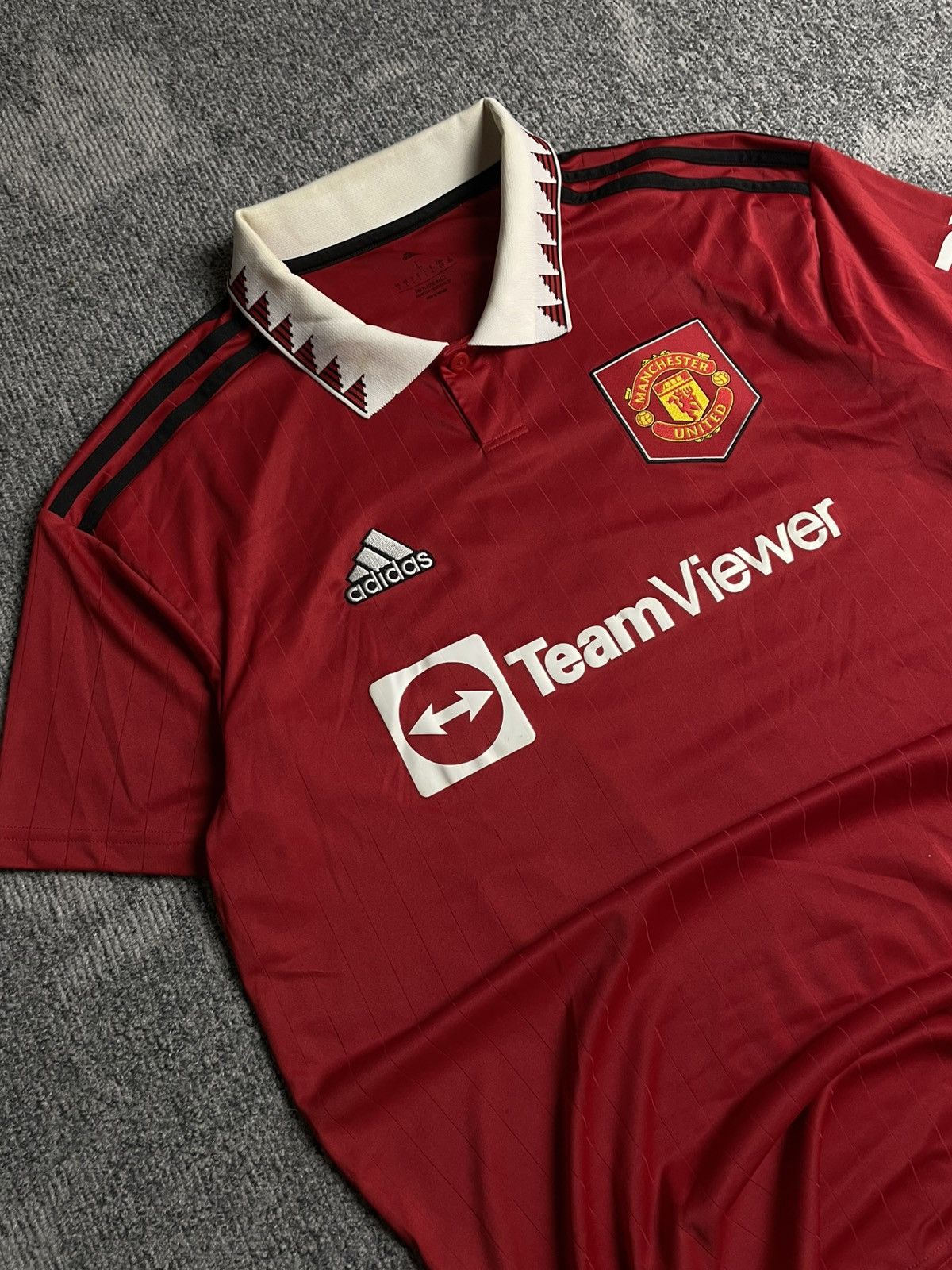 Other Retro Manchester United #22 Home Jersey Adidas 21/22 Vintage Size US L / EU 52-54 / 3 - 3 Thumbnail