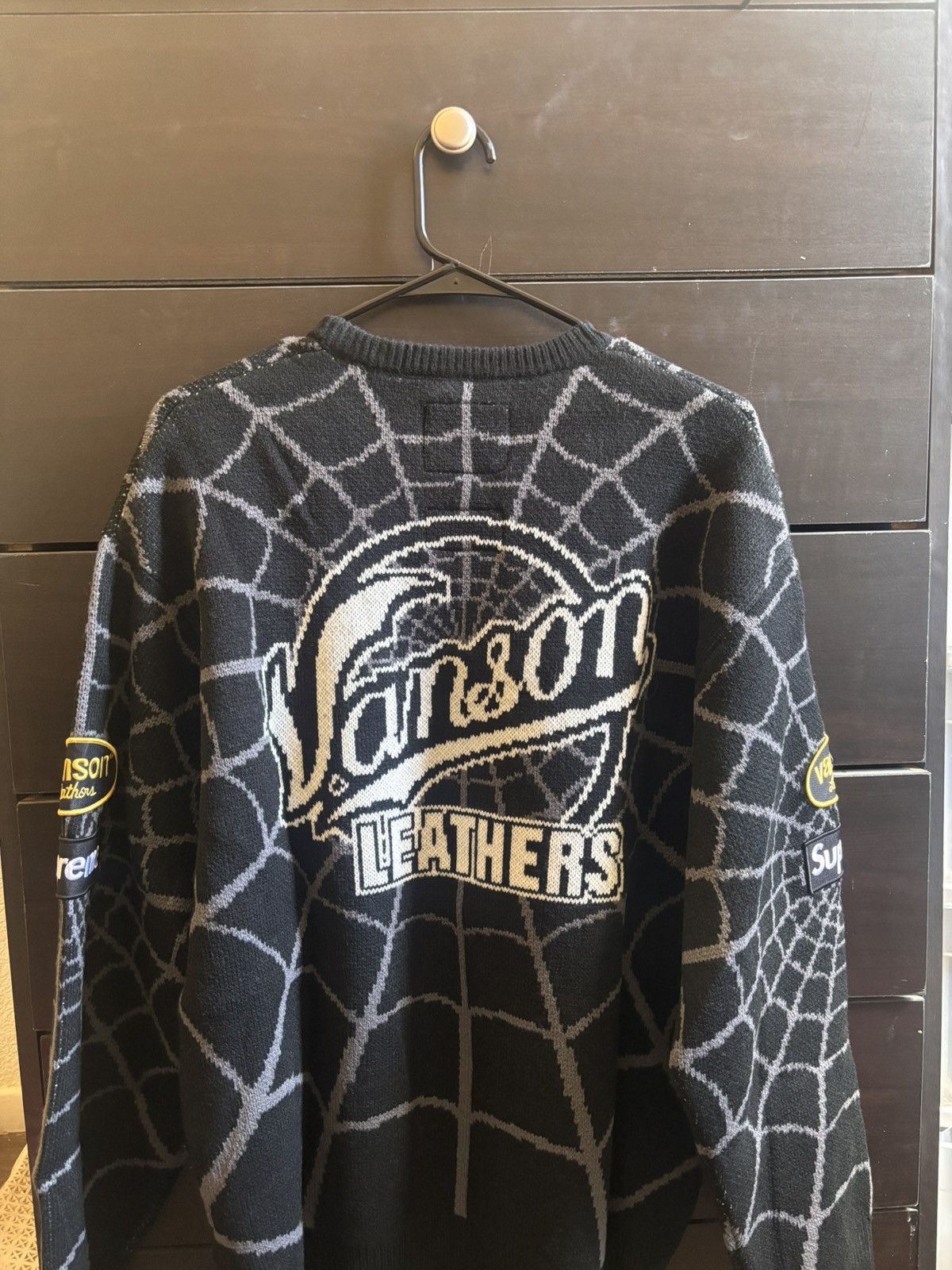 Supreme × Vanson Leathers IN HAND Supreme spiderman and vanson long sleeve Size US L / EU 52-54 / 3 - 3 Thumbnail