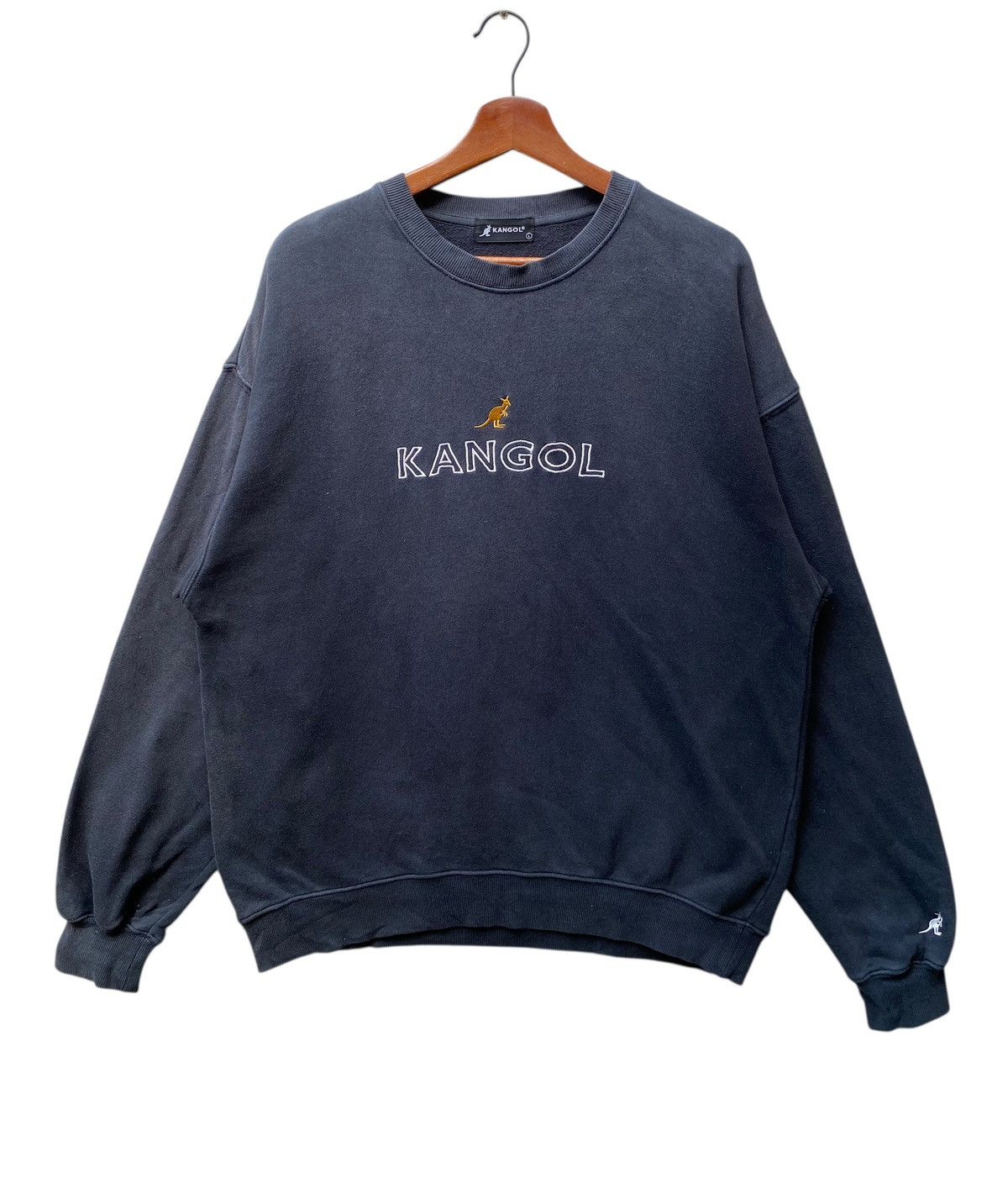 Kangol Vintage Kangol Sweatshirt Spellout Pullover Jumper Crewneck Size US L / EU 52-54 / 3 - 1 Thumbnail