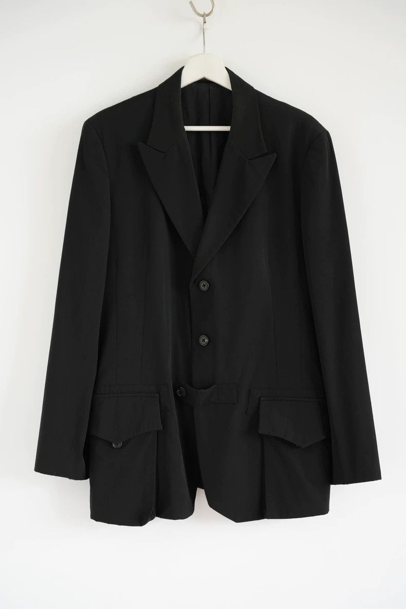 Yohji Yamamoto Yohji Yamamoto size 2 08 SS defeated soldier plain dove of Size 36R - 1 Thumbnail