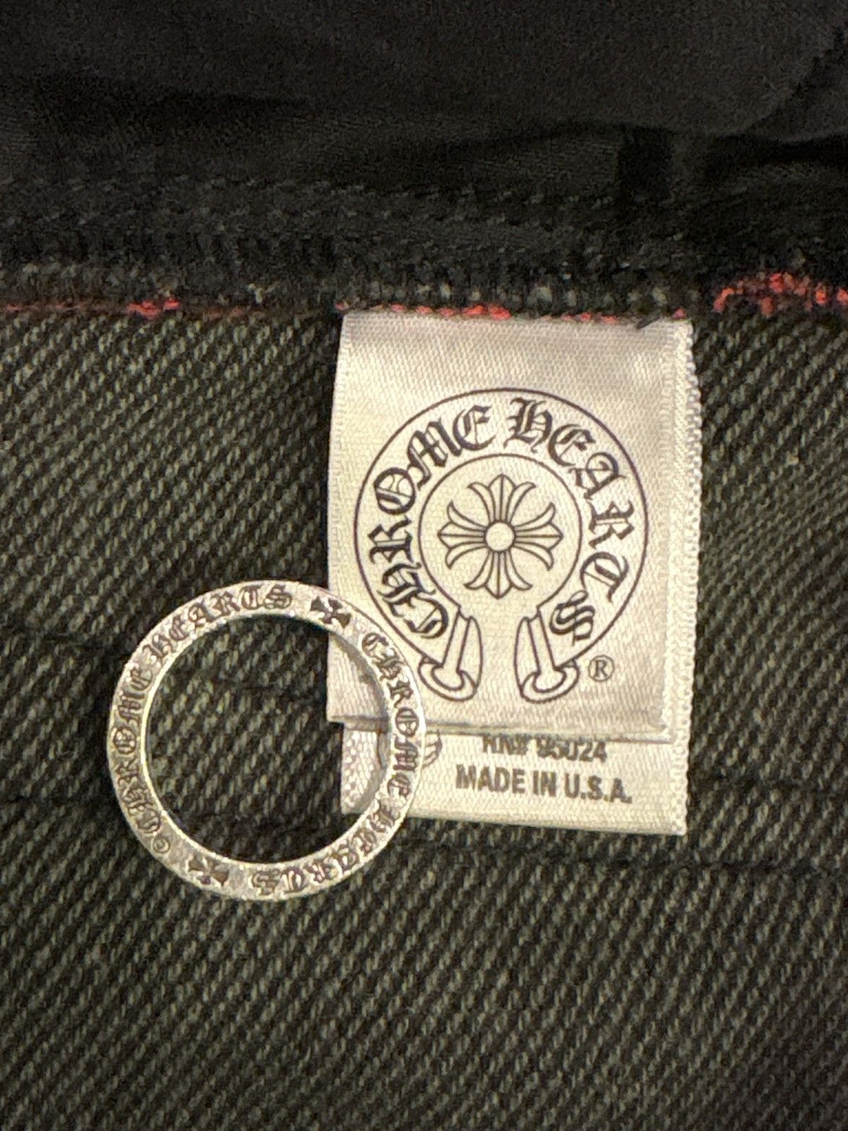 Chrome Hearts Chrome Hearts Selvedge Bootcut Crossball Denim Size US 30 / EU 46 - 3 Thumbnail
