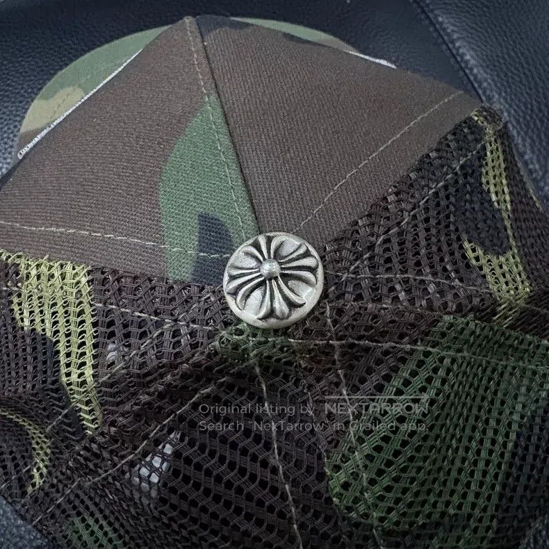 Chrome Hearts CHROME HEARTS Size OS Full camouflage baseball cap Size ONE SIZE - 3 Thumbnail
