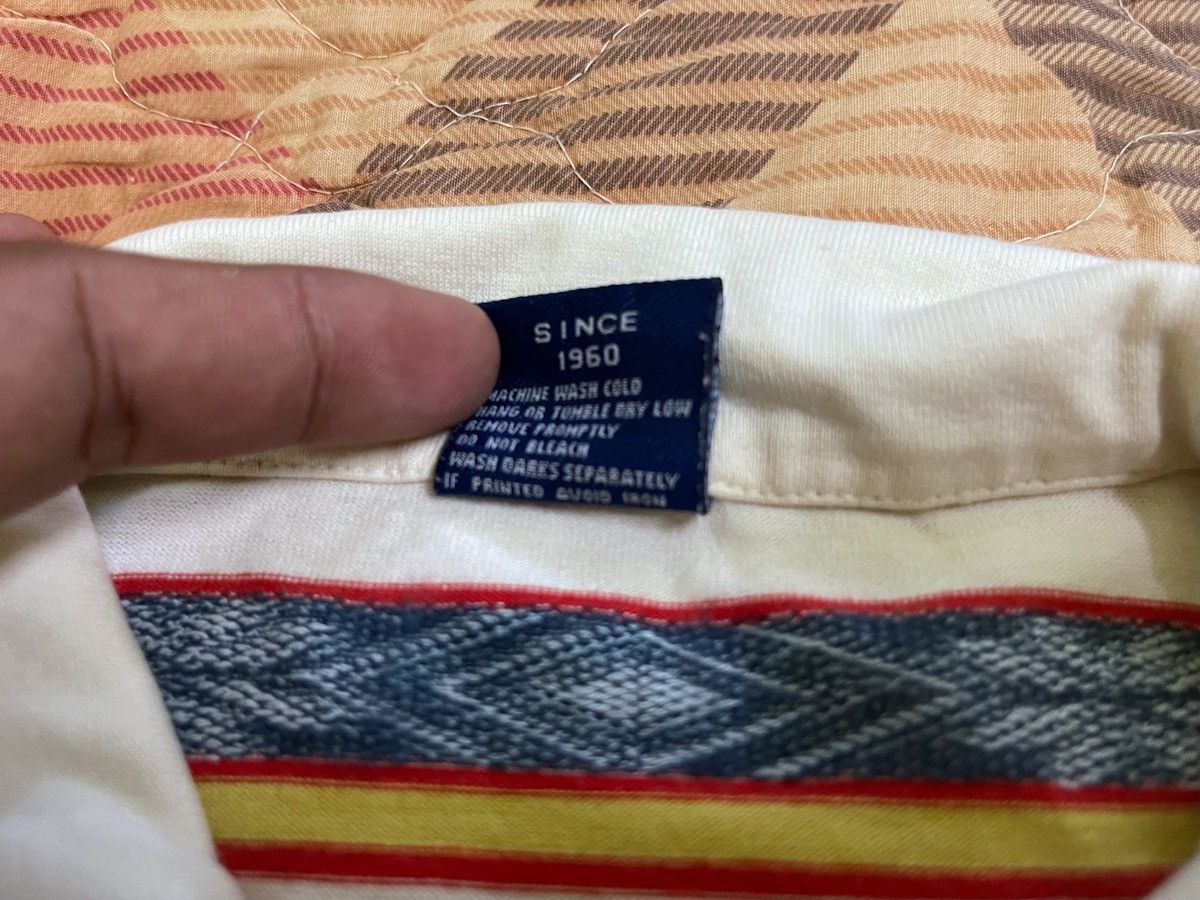 Hang Ten × Vintage Vintage Hang Ten Polo Shirt L Stripes Native Navajo Surfing Size US L / EU 52-54 / 3 - 6 Thumbnail