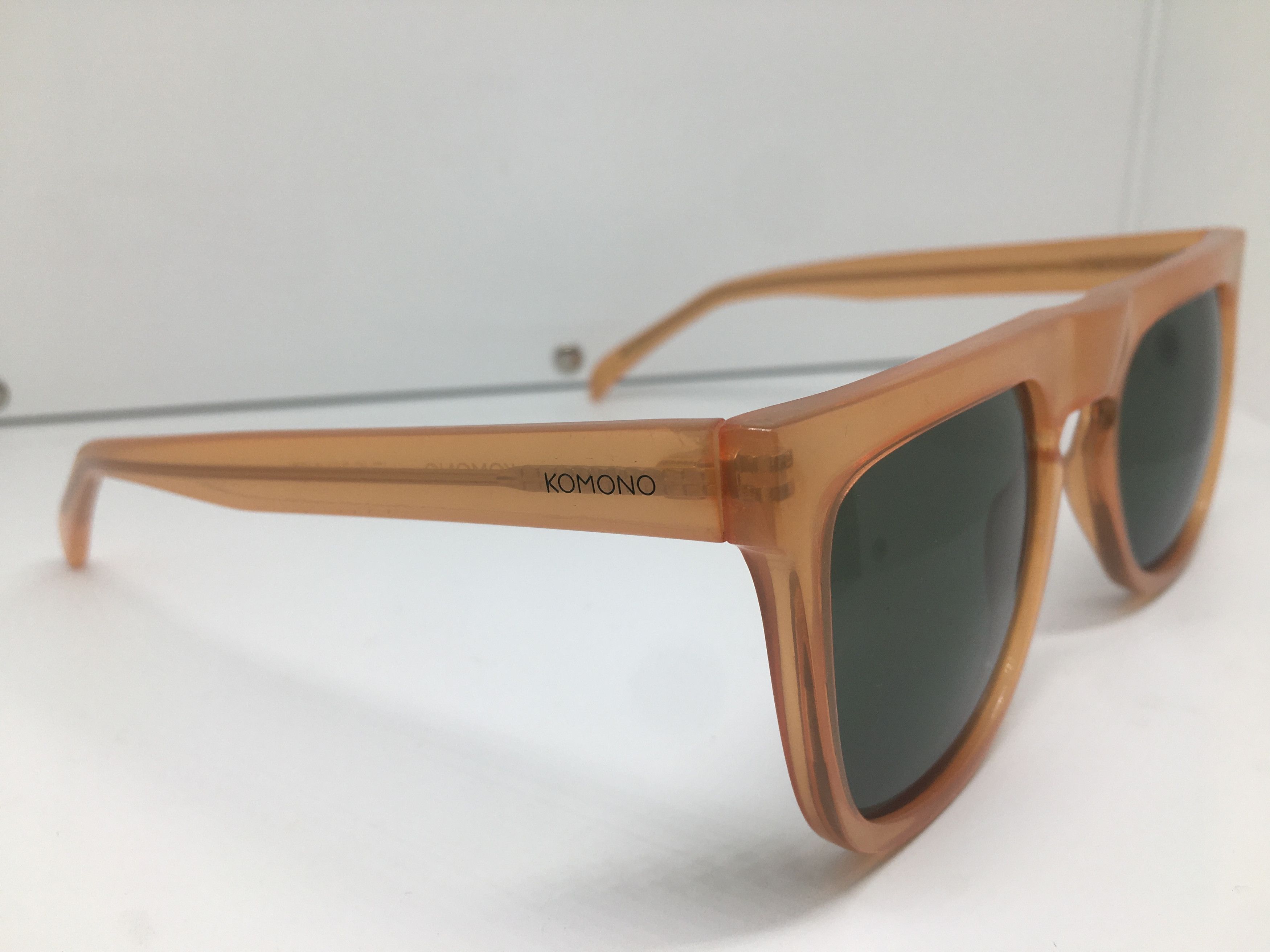 Other Komono Orange Acetate Sunglasses Frame Size ONE SIZE - 2 Thumbnail