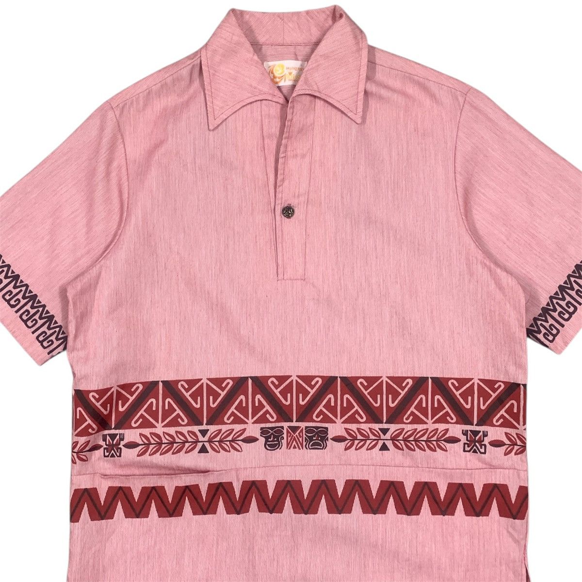 IOLANI Vtg 60's McInerny Iolani Tiki Hawaiian Shirt Size US S / EU 44-46 / 1 - 2 Thumbnail