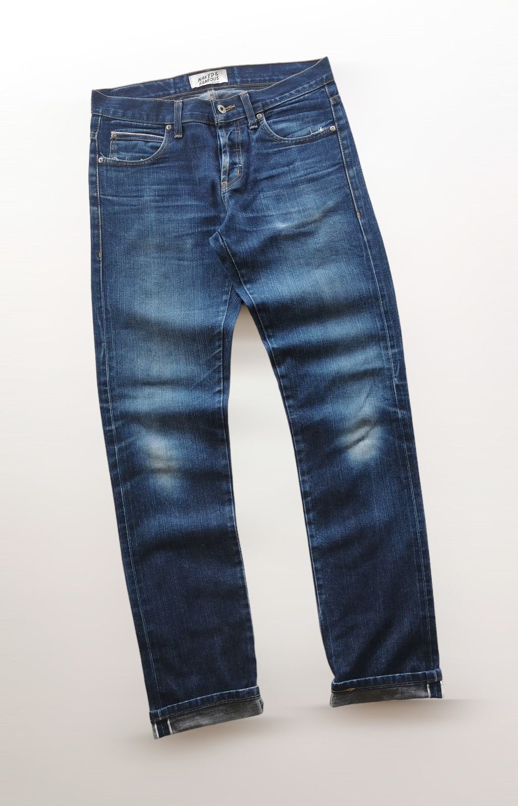 Naked & Famous Naked & Famous Left Hand Twill Selvedge SuperskinnyGuy 32x43 Size US 32 / EU 48 - 2 Thumbnail
