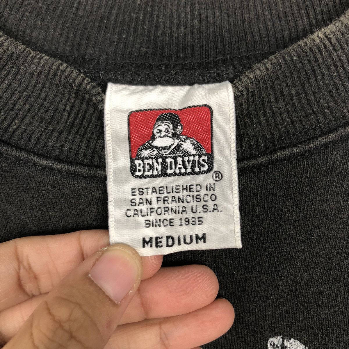 Japanese Brand 📌Vintage Sweatshirt Crewneck Ben Davis Big Logo Punk Style Size US M / EU 48-50 / 2 - 15 Thumbnail