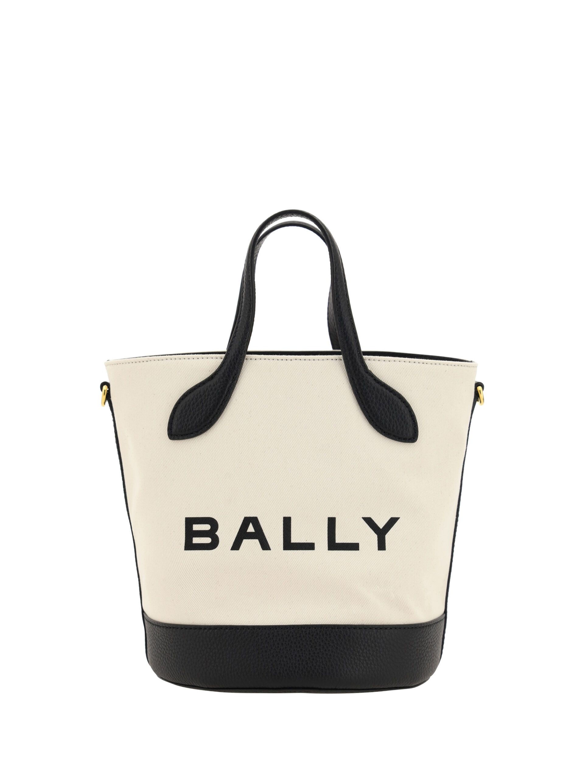 Bally Elegant Monogram Bucket Bag in Black & Women's White Size ONE SIZE - 1 Thumbnail