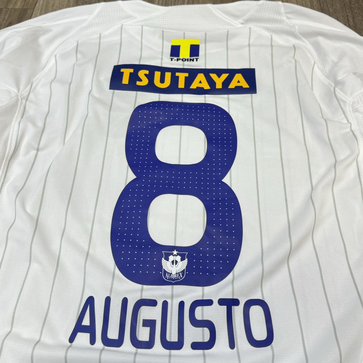 Adidas × Japanese Brand Albirex Niigata 08/09 player issue L/S away #8 Augusto Size US M / EU 48-50 / 2 - 8 Thumbnail