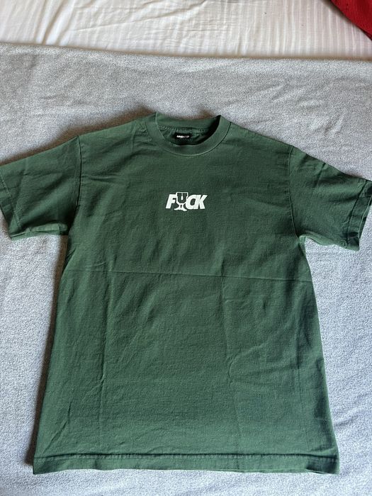 Fuck The Population FTP x UNDEFEATED U-Fuck Tee Green | Grailed
