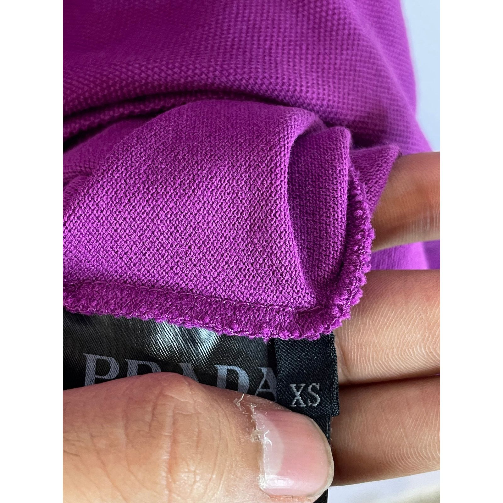 Prada Prada Polo Purple Used XS Size US XS / EU 42 / 0 - 5 Thumbnail
