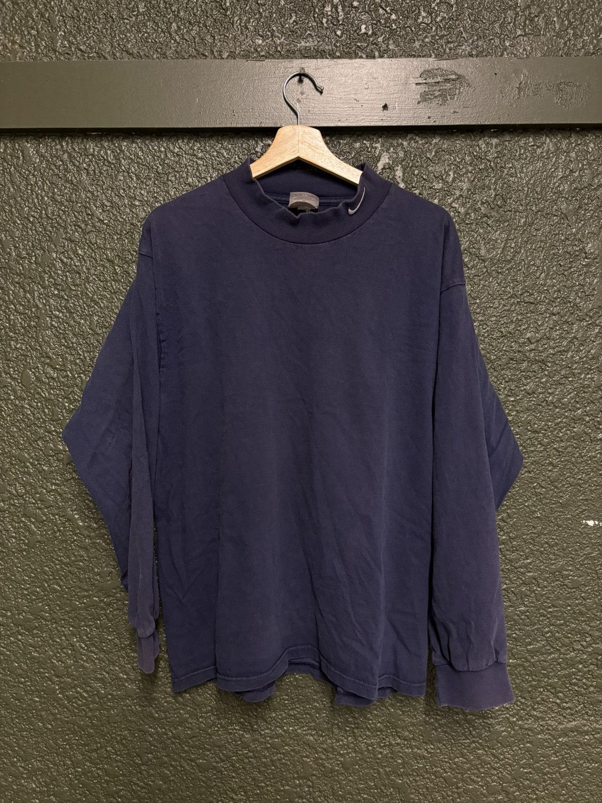Nike Vintage Nike Mock Neck Size US L / EU 52-54 / 3 - 1 Thumbnail