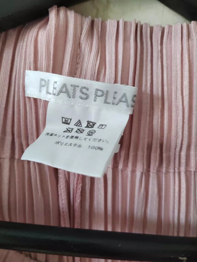 Issey Miyake Issey Miyake size:3 Cherry blossom pink pleated pants Size 42" / US 20 - 2 Thumbnail