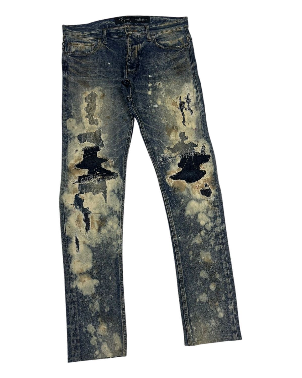 Fagassent Toshiki Aoki × Undercover 🔥DISTRESSED DENIM FAGASSENT TOSHIKI AOKI UNDERCOVER STYLE Size US 32 / EU 48 - 7 Thumbnail