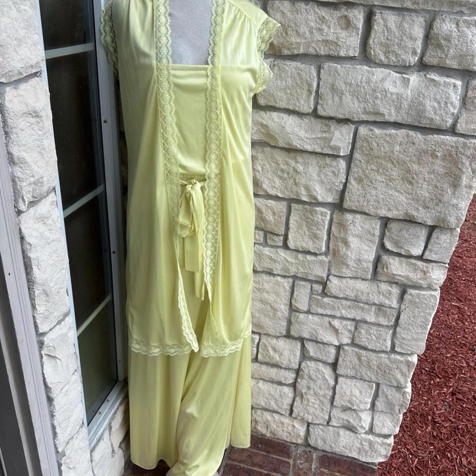Other tie waist and pockets dress vintage dress duster set small Size S / US 4 / IT 40 - 3 Thumbnail