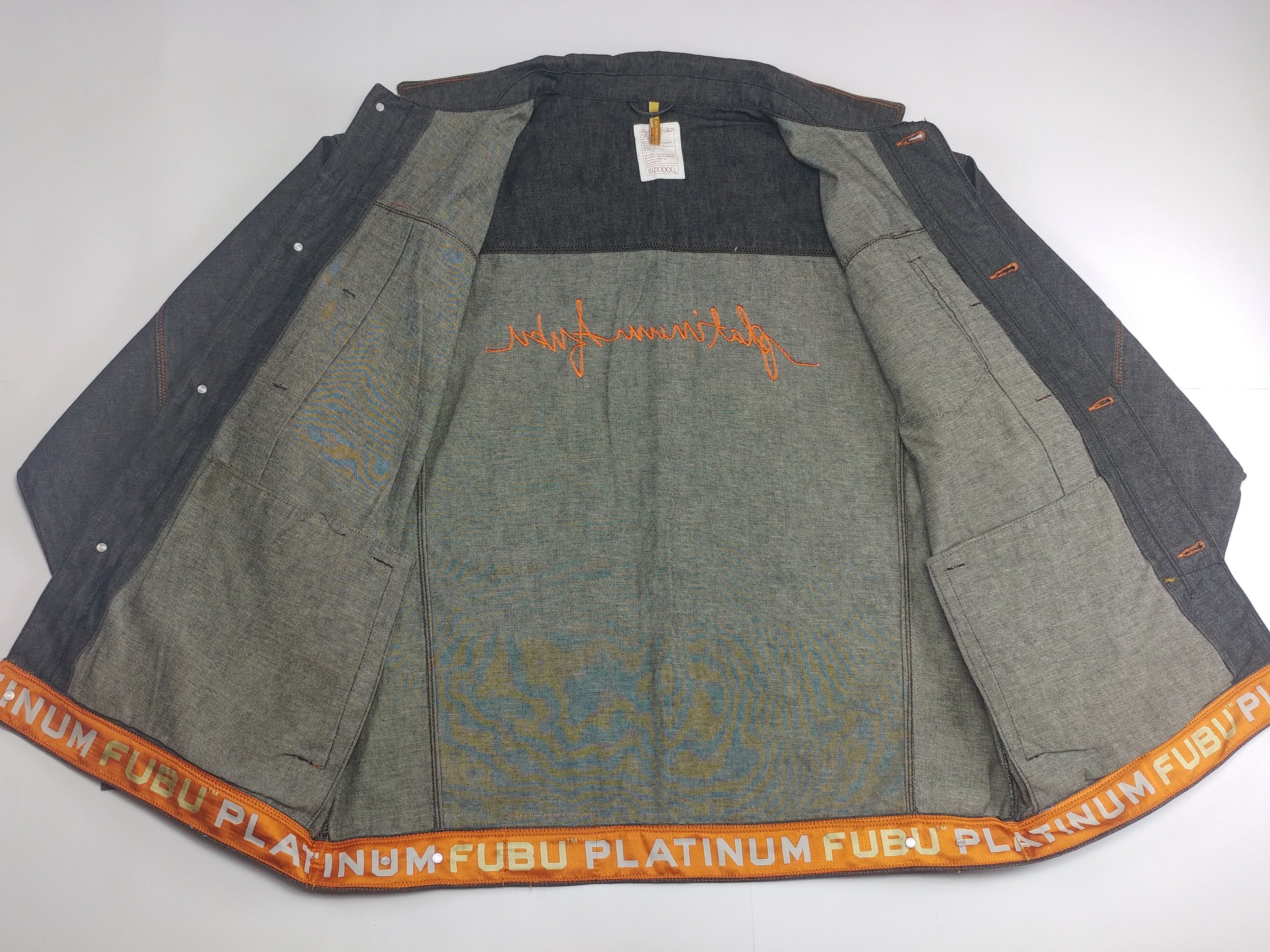 Fubu Platinum Fubu jacket, Fat Albert denim 90s hip-hop 1990s 3XL Size US XXL / EU 58 / 5 - 18 Thumbnail