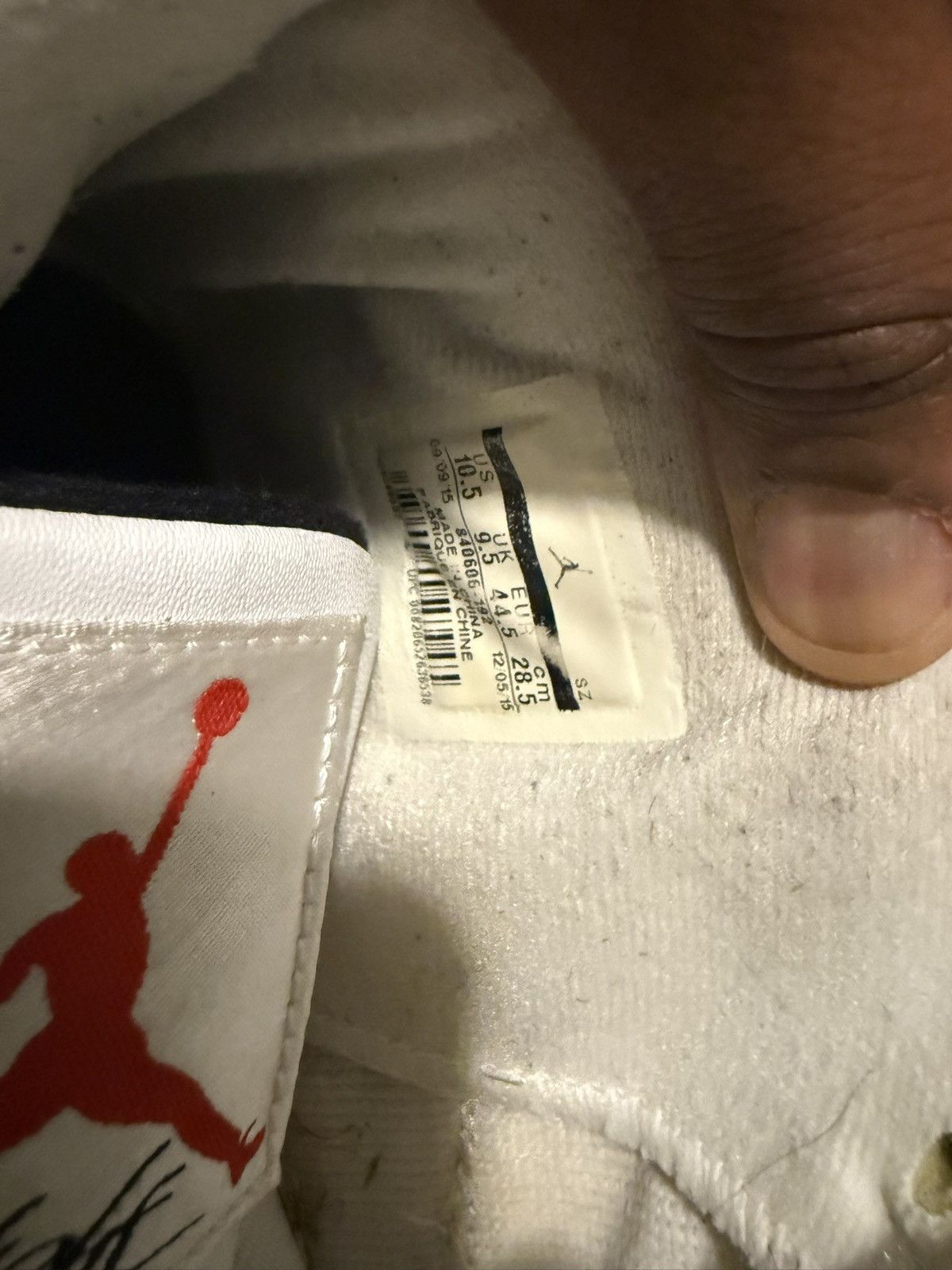 Jordan Brand Air Jordan Retro White Cement 4 10.5 Size US 10.5 / EU 43-44 - 6 Thumbnail