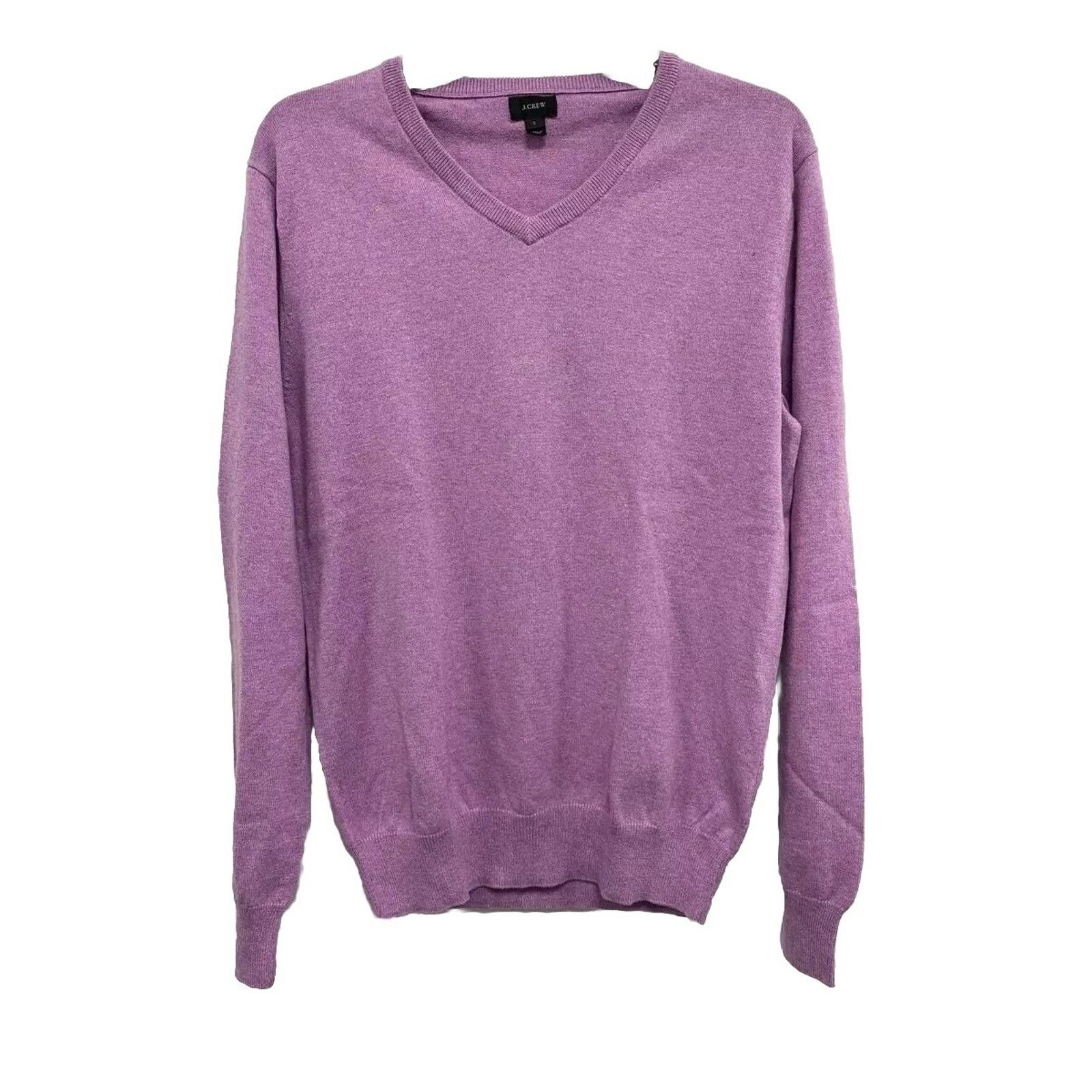 J.Crew J.Crew Cashmere Blend Sweater men Large Purple S A000486 Size US S / EU 44-46 / 1 - 1 Thumbnail
