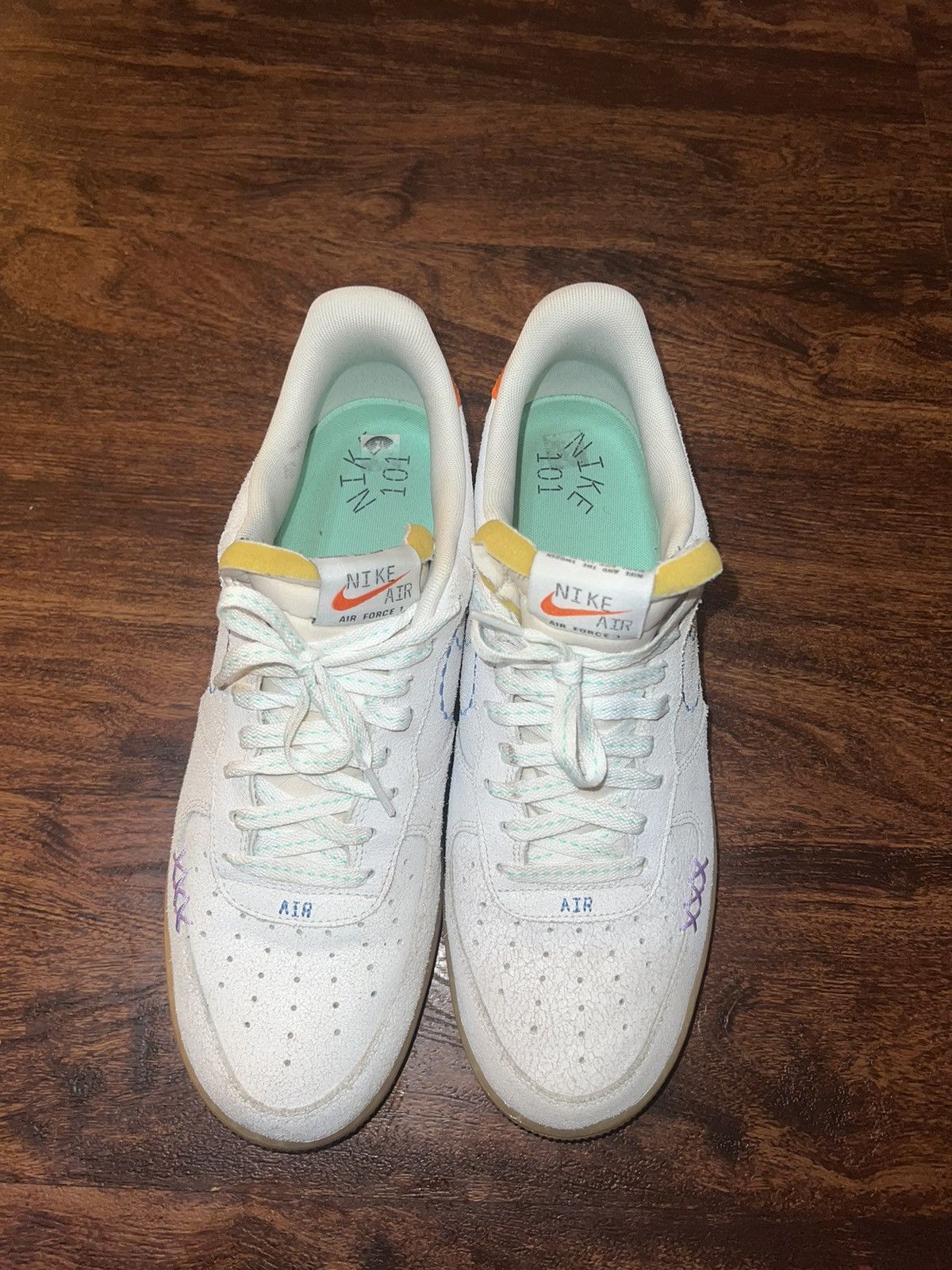 Nike Nike Air Force 1 Low ‘101 Grey’ Size US 12 / EU 45 - 4 Thumbnail
