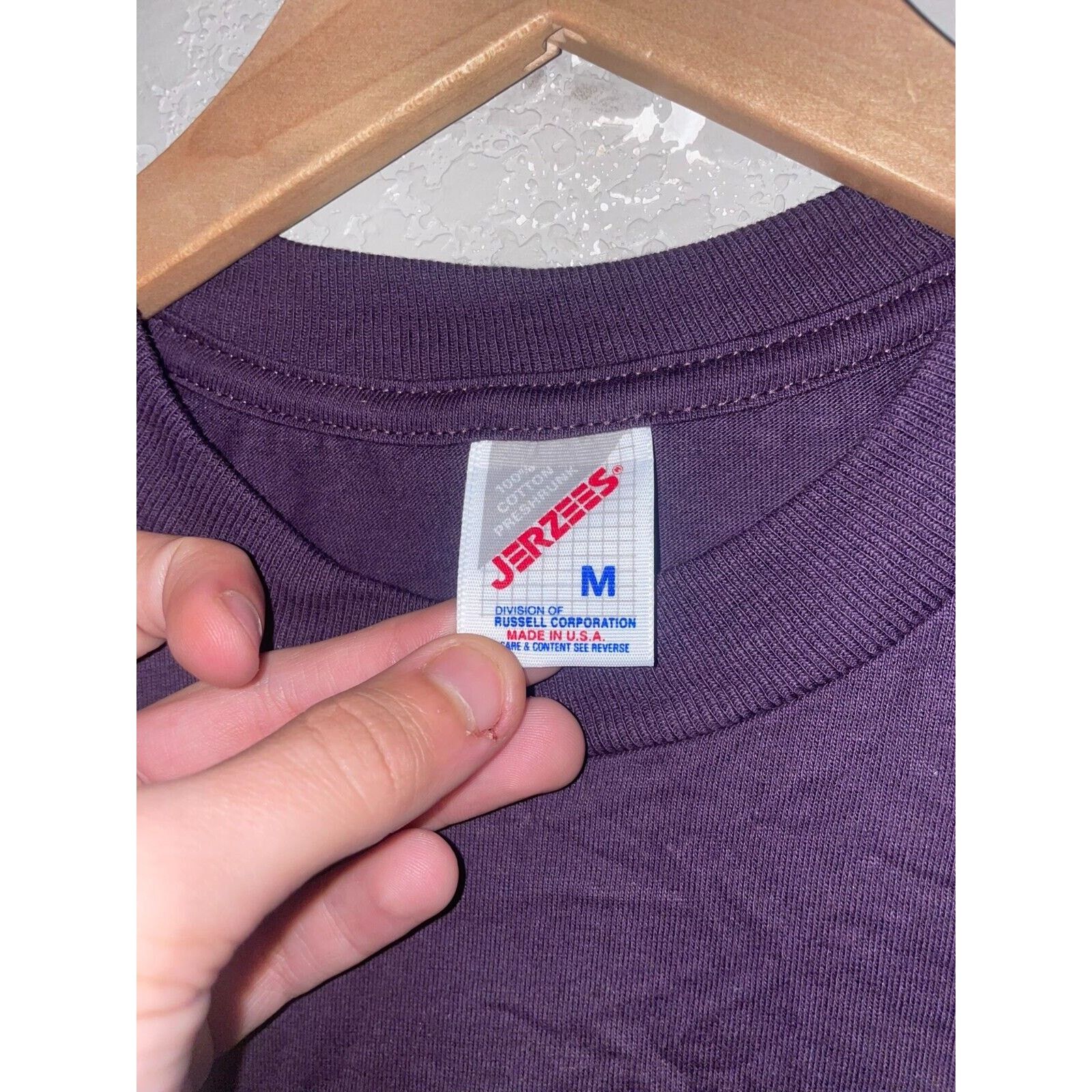 Jerzees Vintage Lake Tahoe Camp Richardson Shirt Test Print Tee 90s Size US M / EU 48-50 / 2 - 6 Thumbnail
