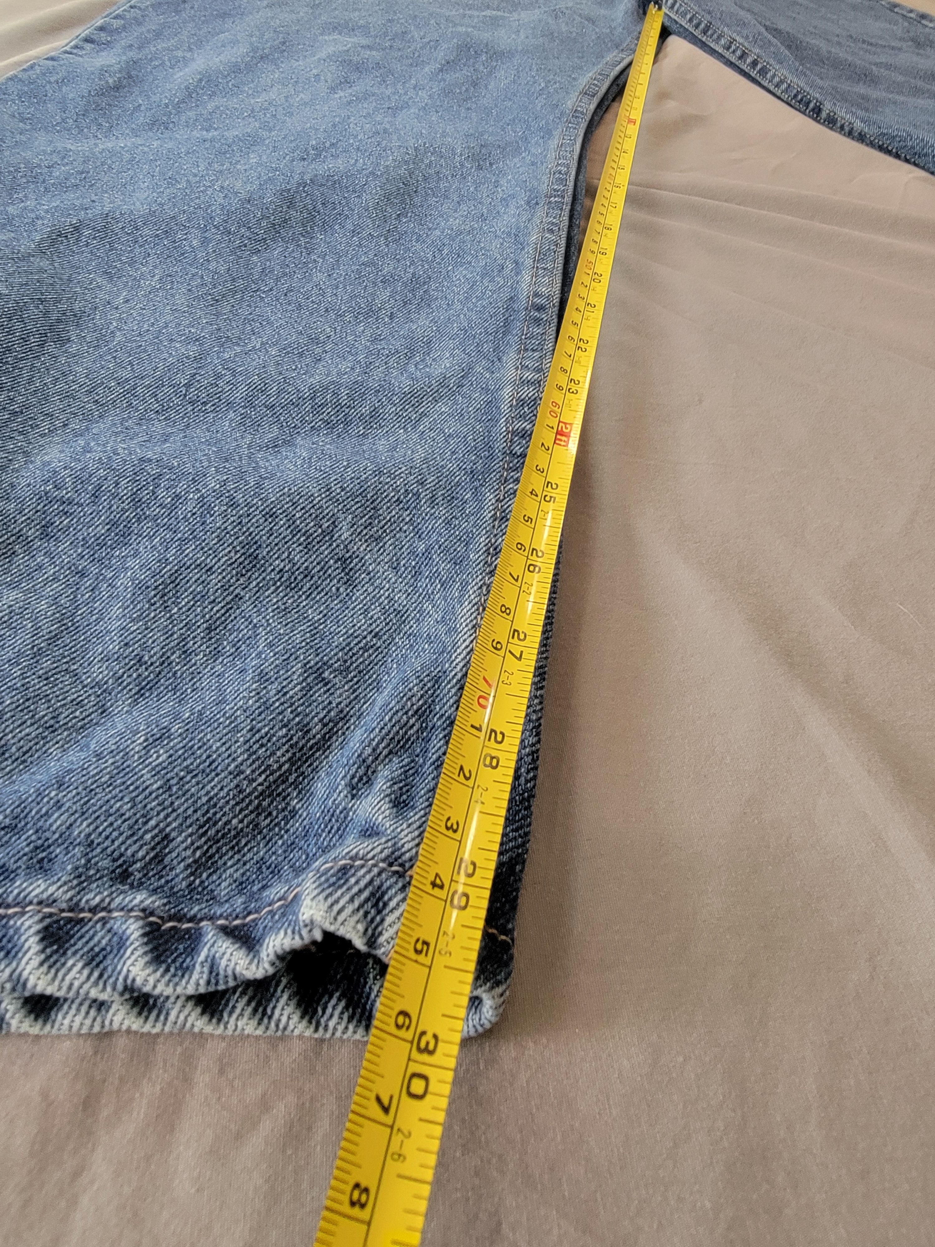 Other Wrangler Jeans Mens 48x32 Blue Denim Relaxed Straight Leg Size US 44 / EU 60 - 4 Thumbnail