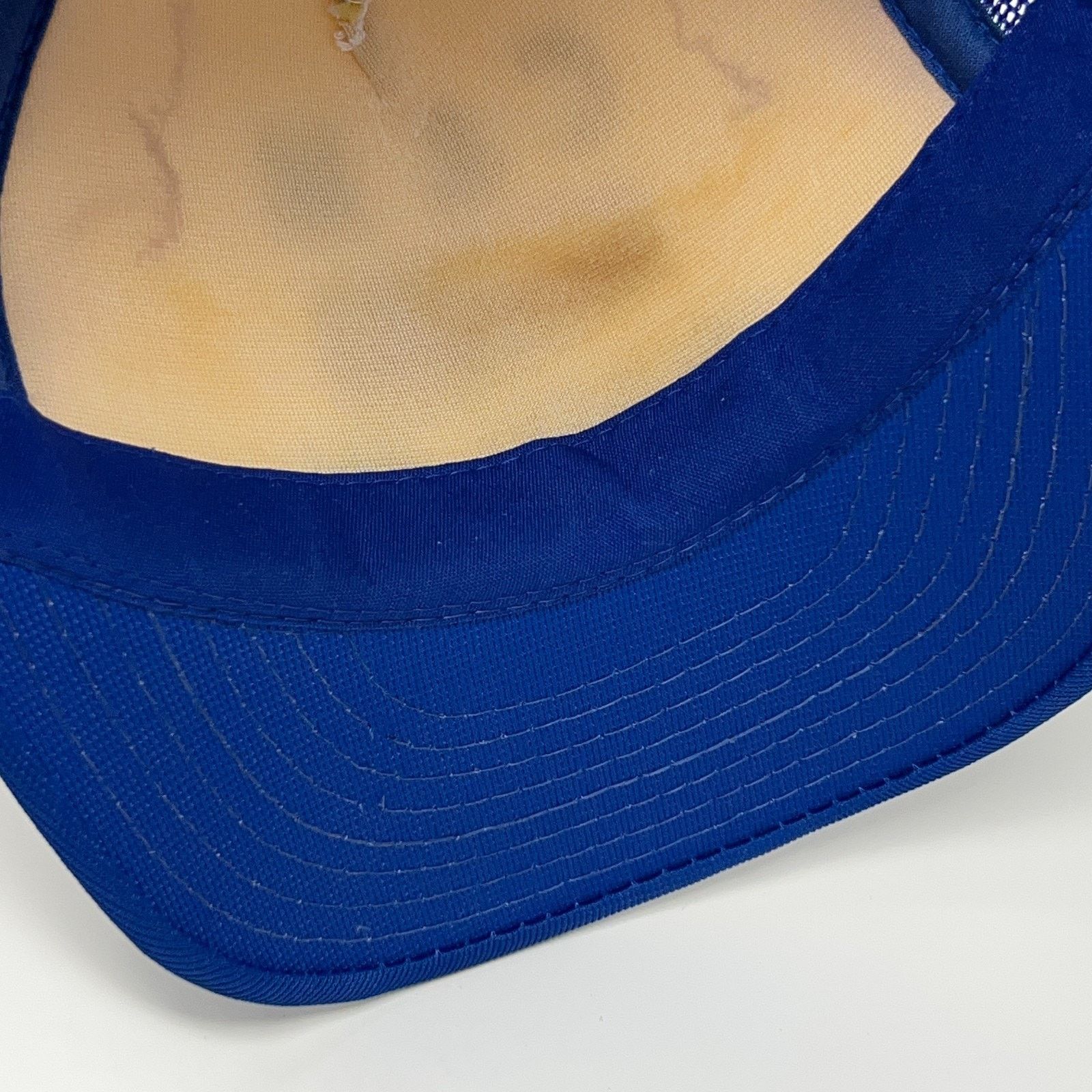 Hanes Vintage 80s C&M Delivery Trucker Hat Baseball Cap Blue Size ONE SIZE - 5 Thumbnail