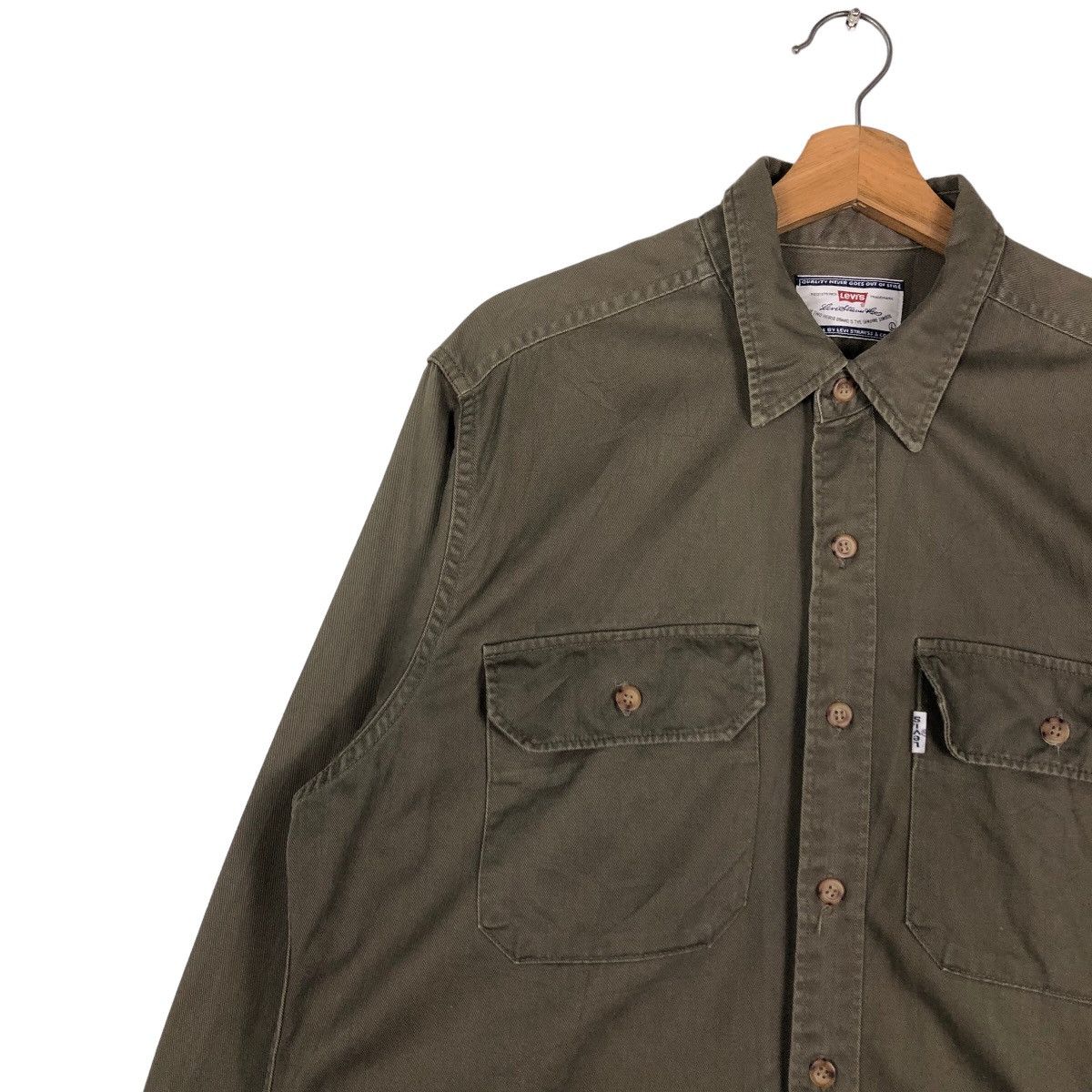 Levi's 🔥Vintage Levi’s Shirr Jacket Button Size US L / EU 52-54 / 3 - 7 Thumbnail